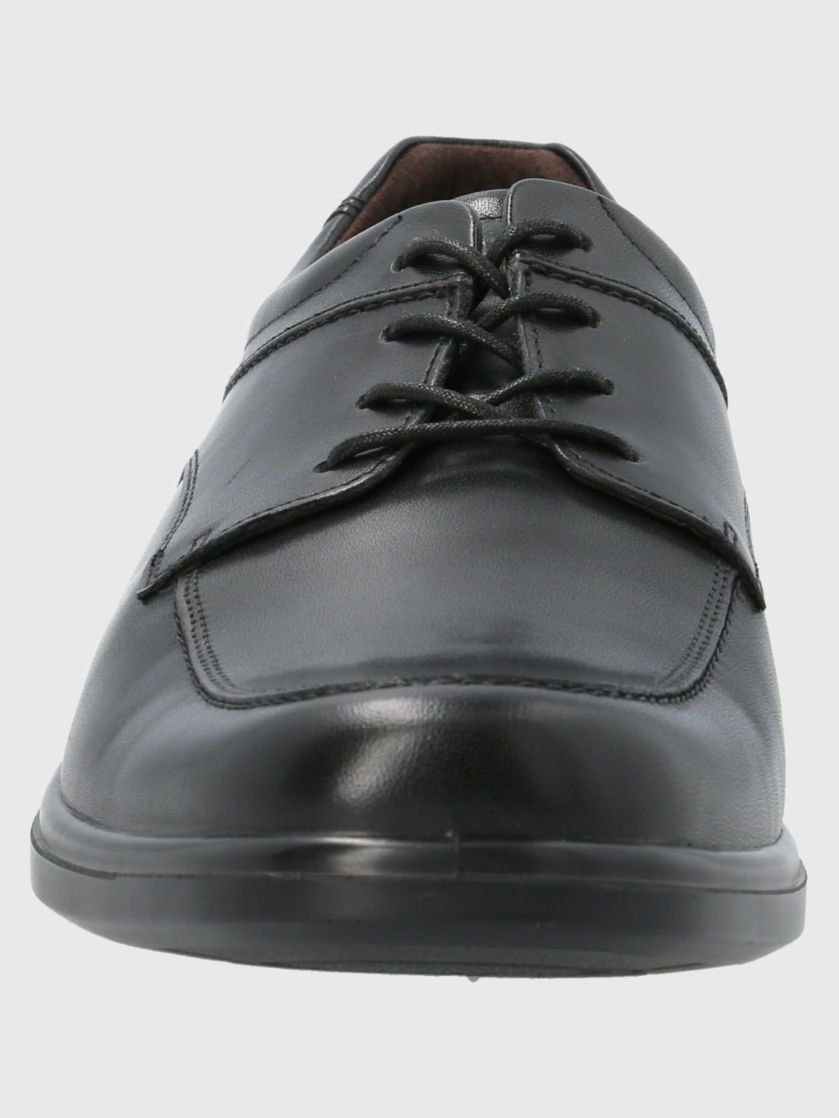 Zapato Cuero Hombre Venture Ii Negro-3