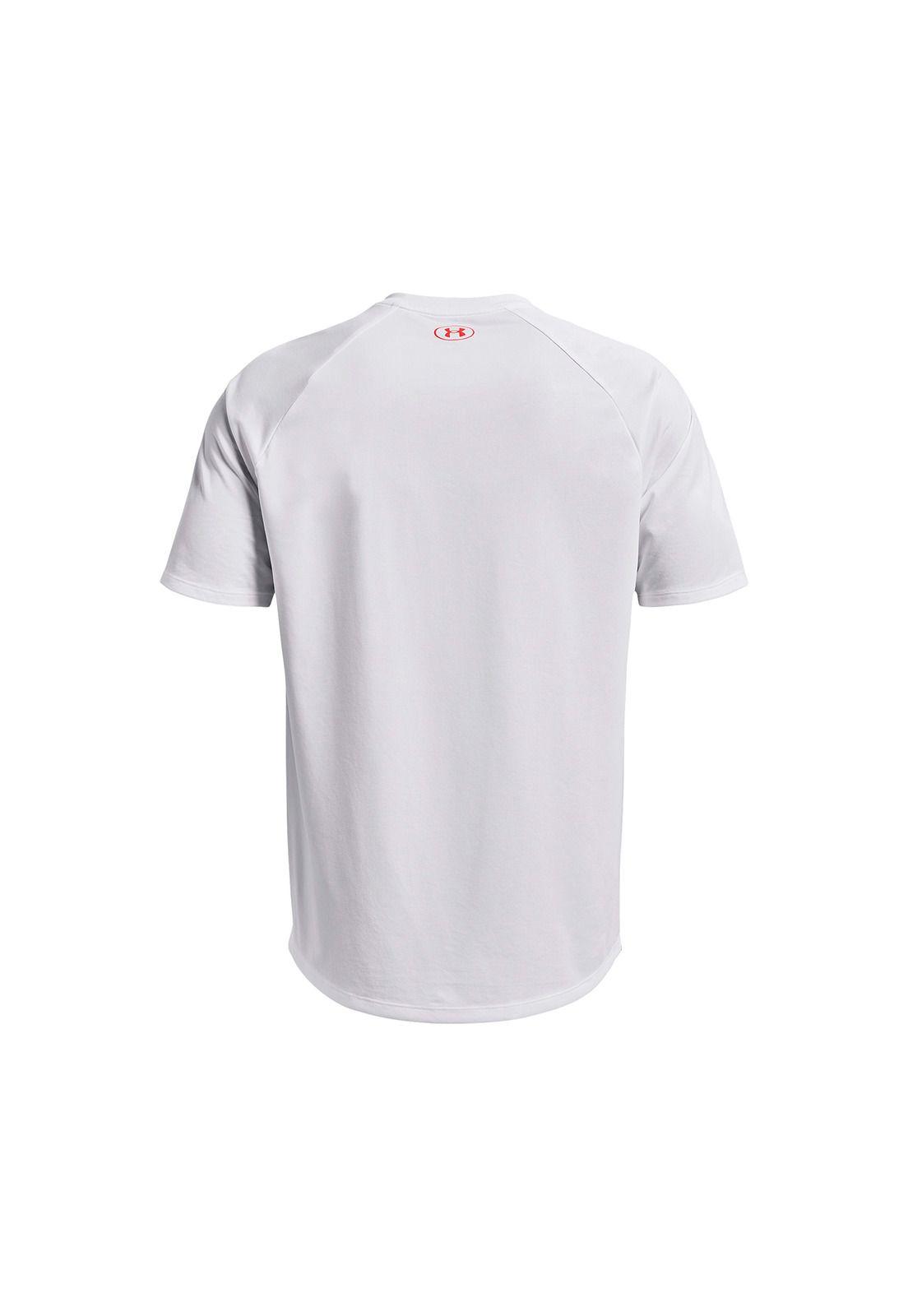 Polera manga corta Tech Fade hombre Blanco-1