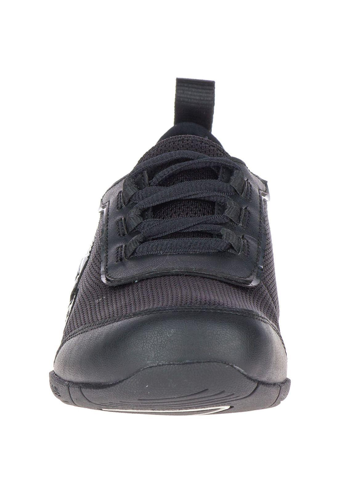 Zapatilla Mujer Barrado Saybrook Negro-0