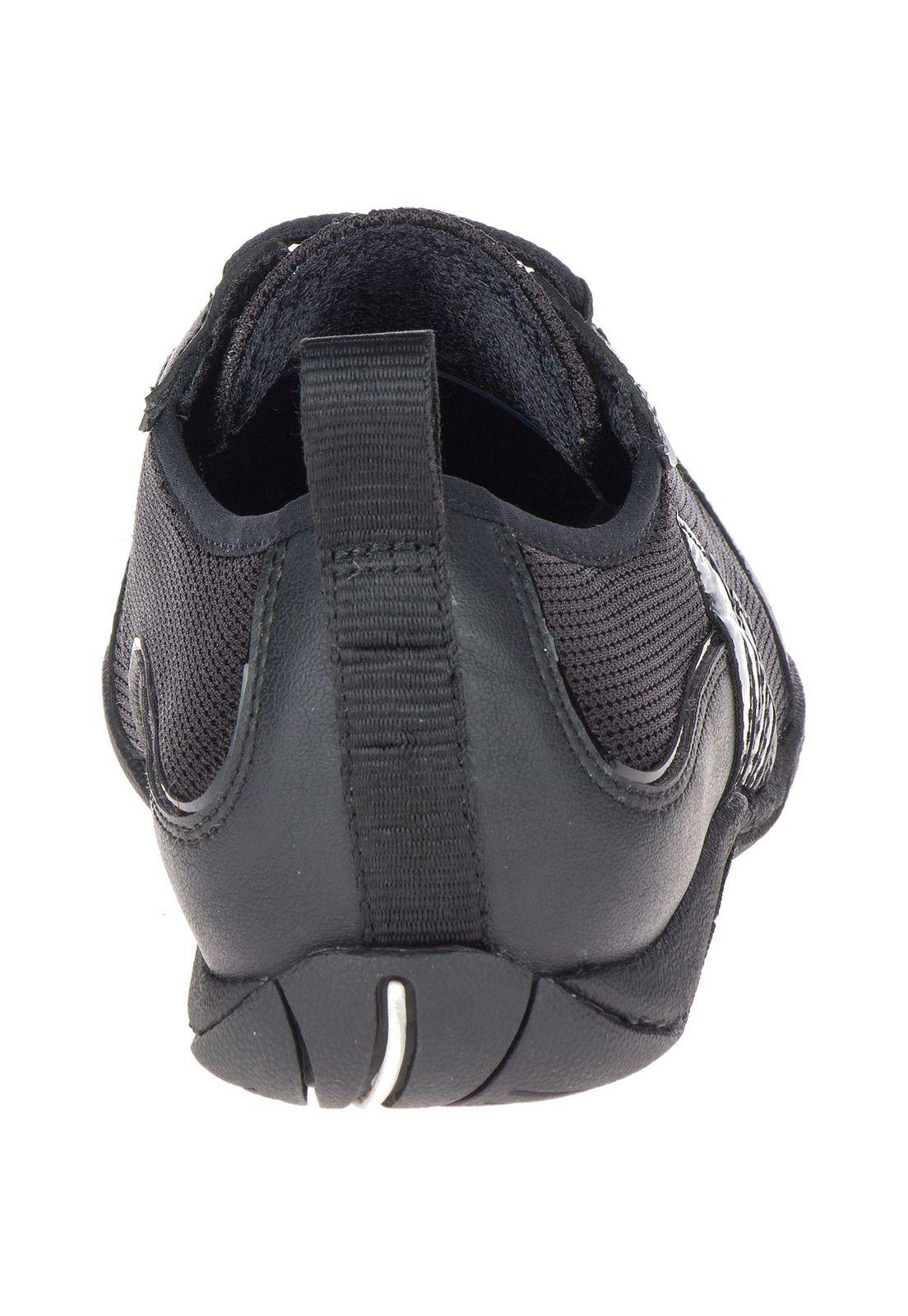 Zapatilla Mujer Barrado Saybrook Negro-2