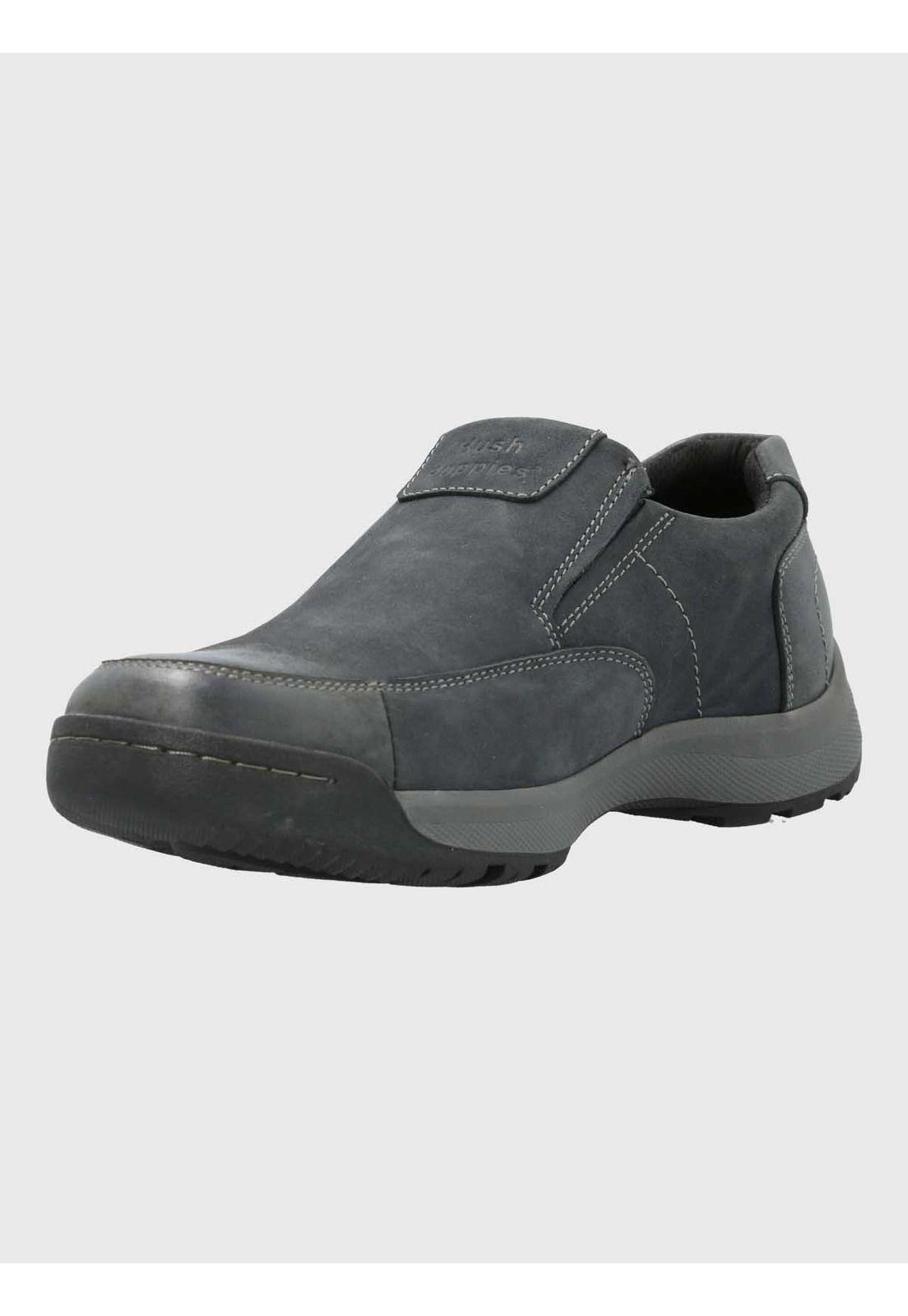 Zapato Hombre Cuero Consin Azul-4