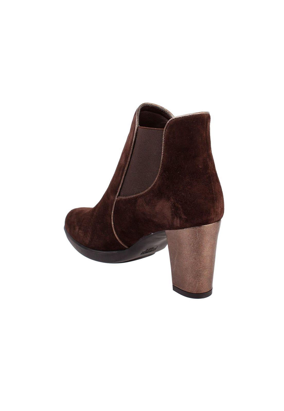 Botin Cuero Giunone Café-4