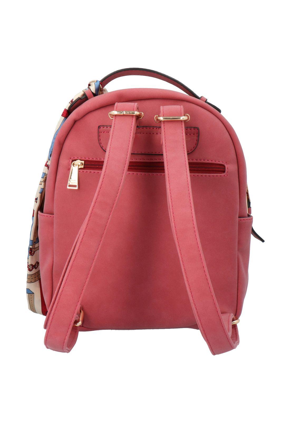 Mochila Von Back Rojo Mujer-2