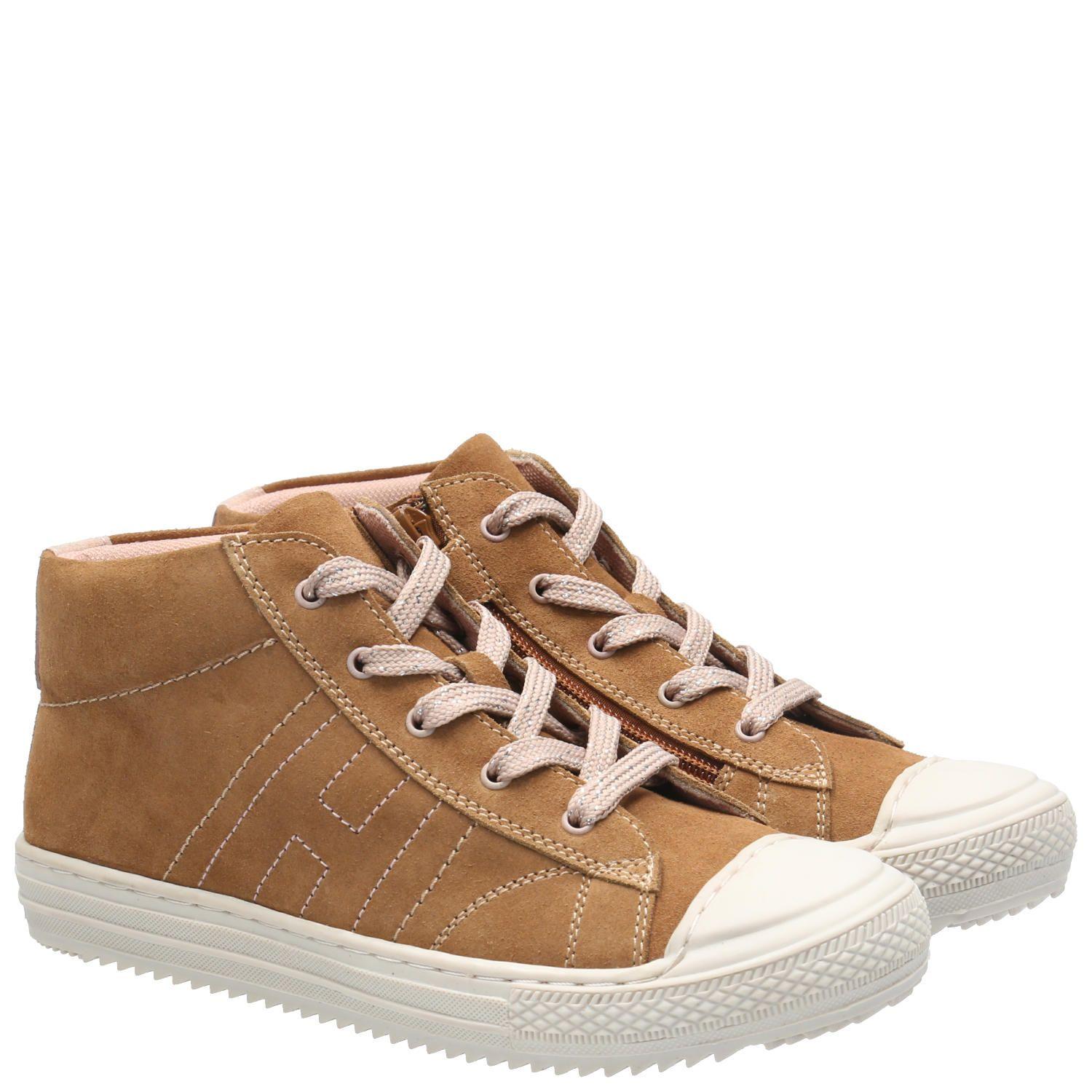 Zapatilla Niña Heliades Café-7