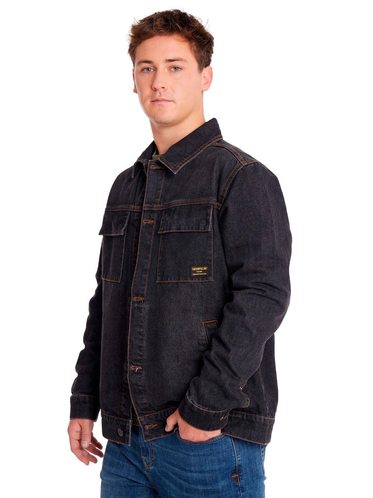 Chaqueta Unisex Denim Work Jacket Gris-1