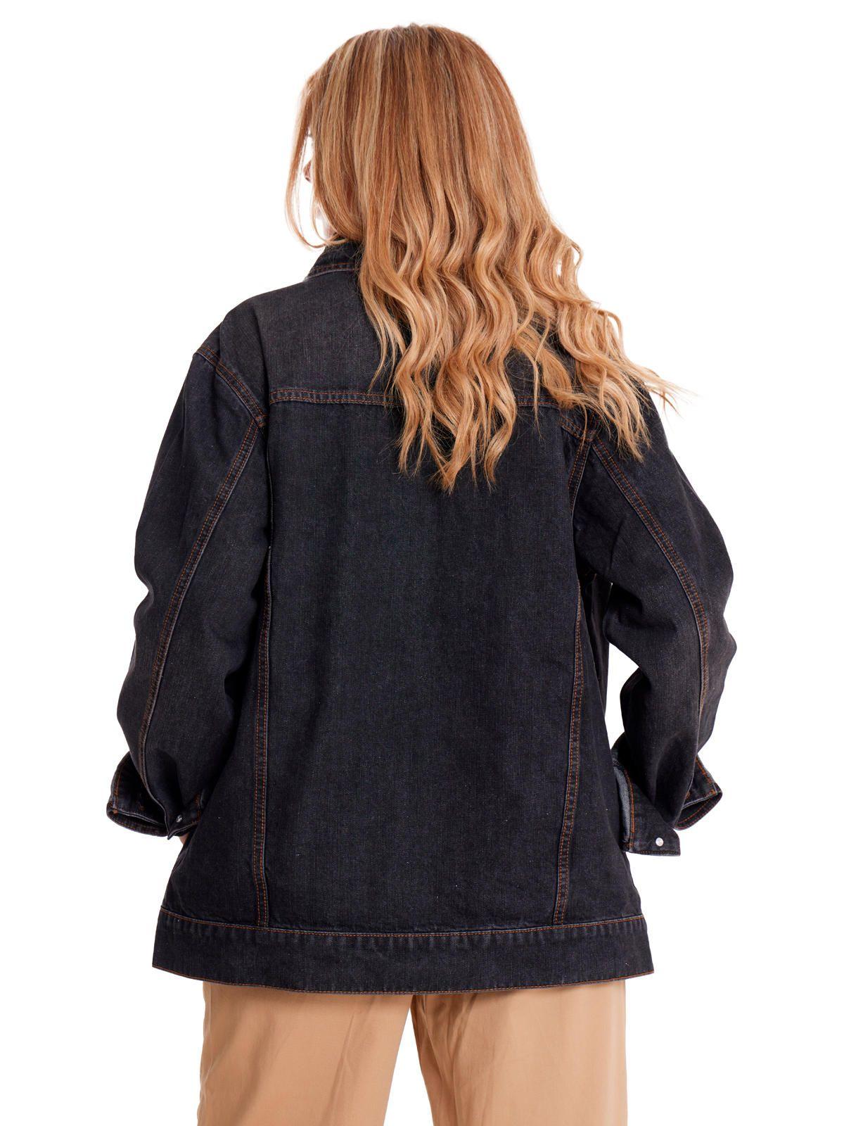 Chaqueta Unisex Denim Work Jacket Gris-6