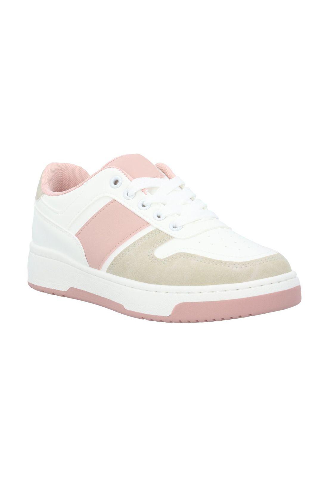 Zapatilla Mujer Dena Rosa-0