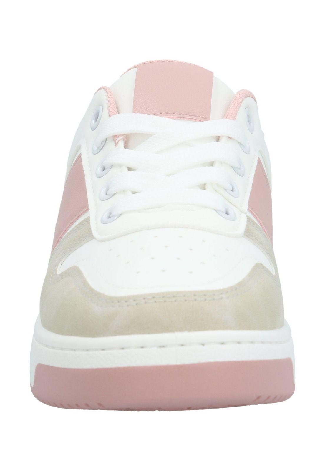 Zapatilla Mujer Dena Rosa-3