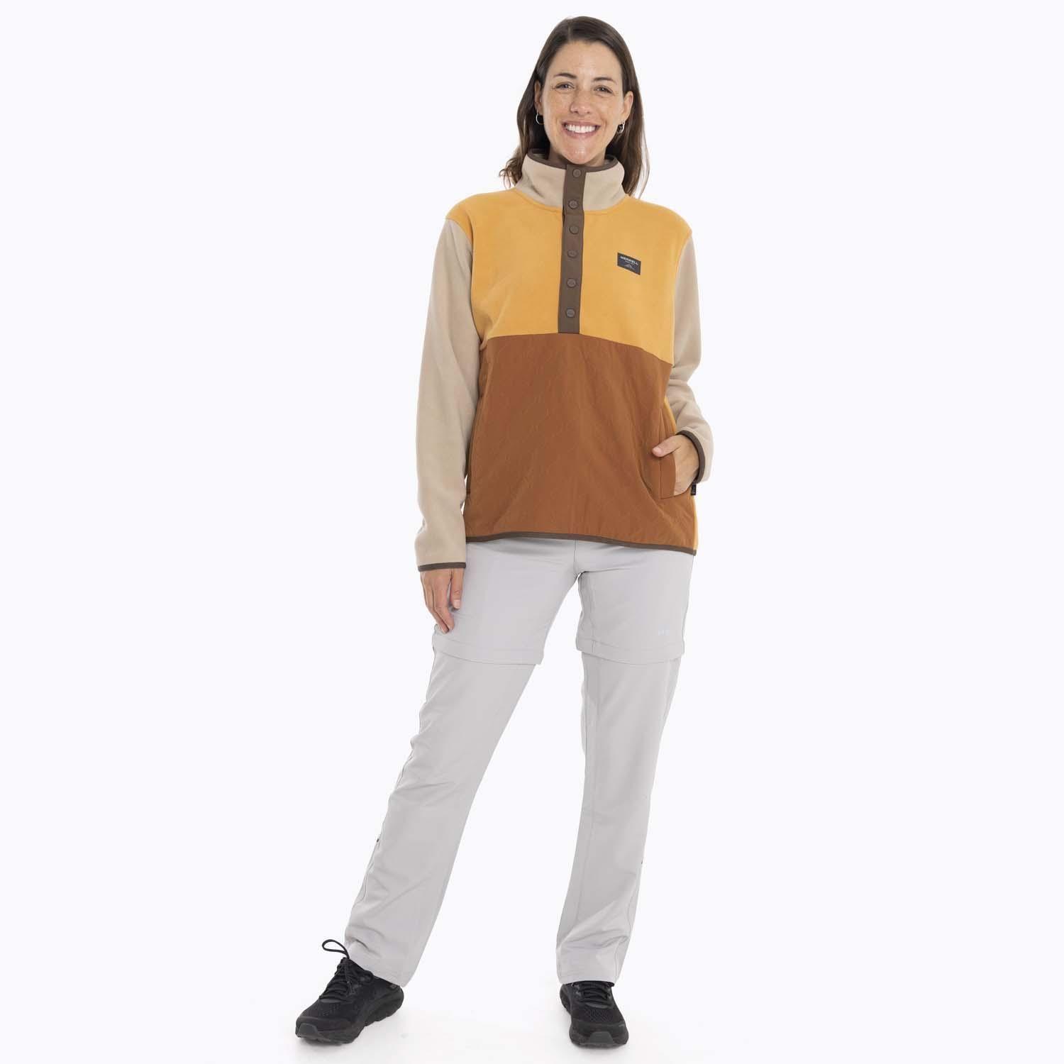 Polar Mujer Utukok Microfleece Mostaza Merrell-7
