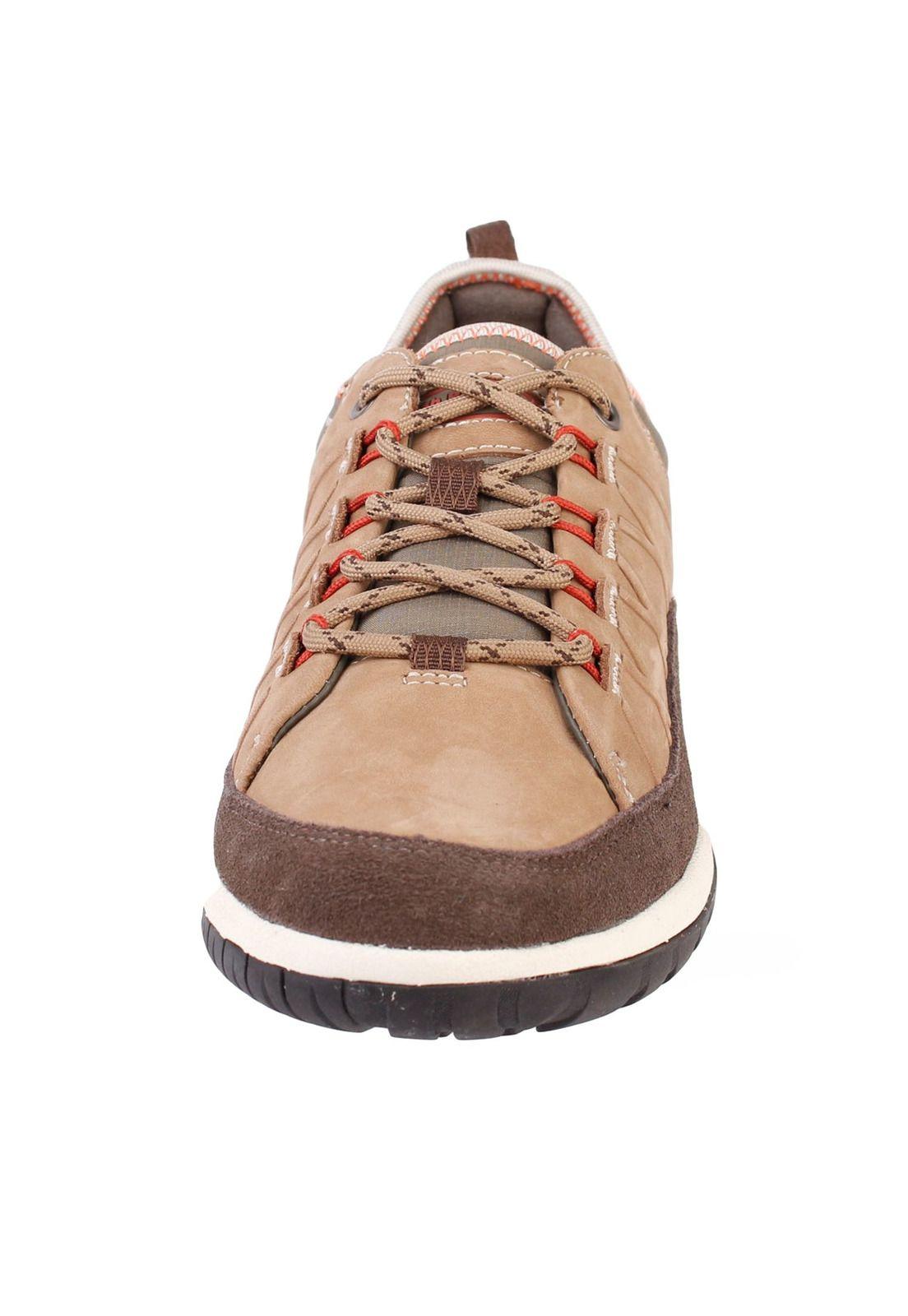 Zapatilla Cuero Fitzroy Taupe-4