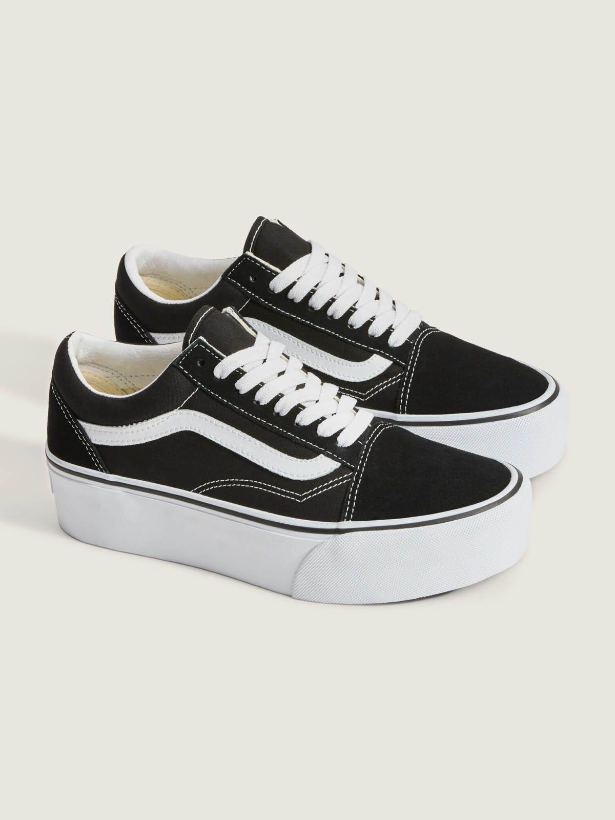 Zapatilla Unisex Ua Old Skool Stackform S/C Black-1