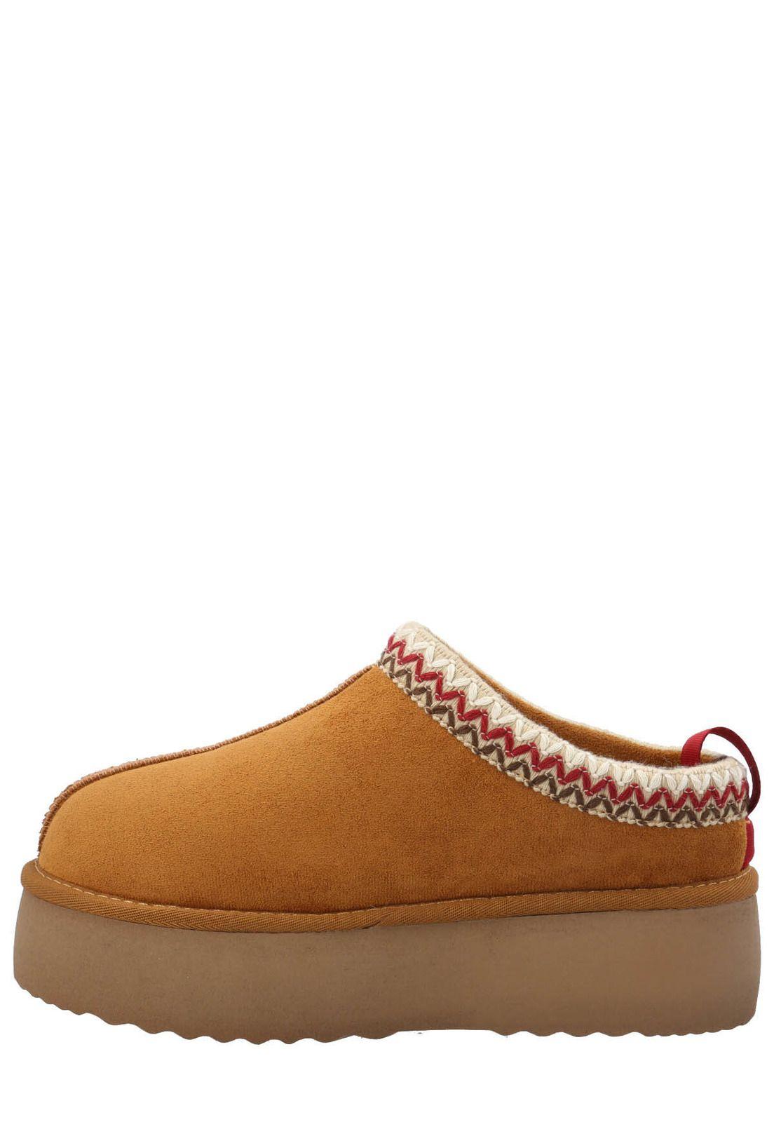 Pantufla Luton Mujer Cognac-5