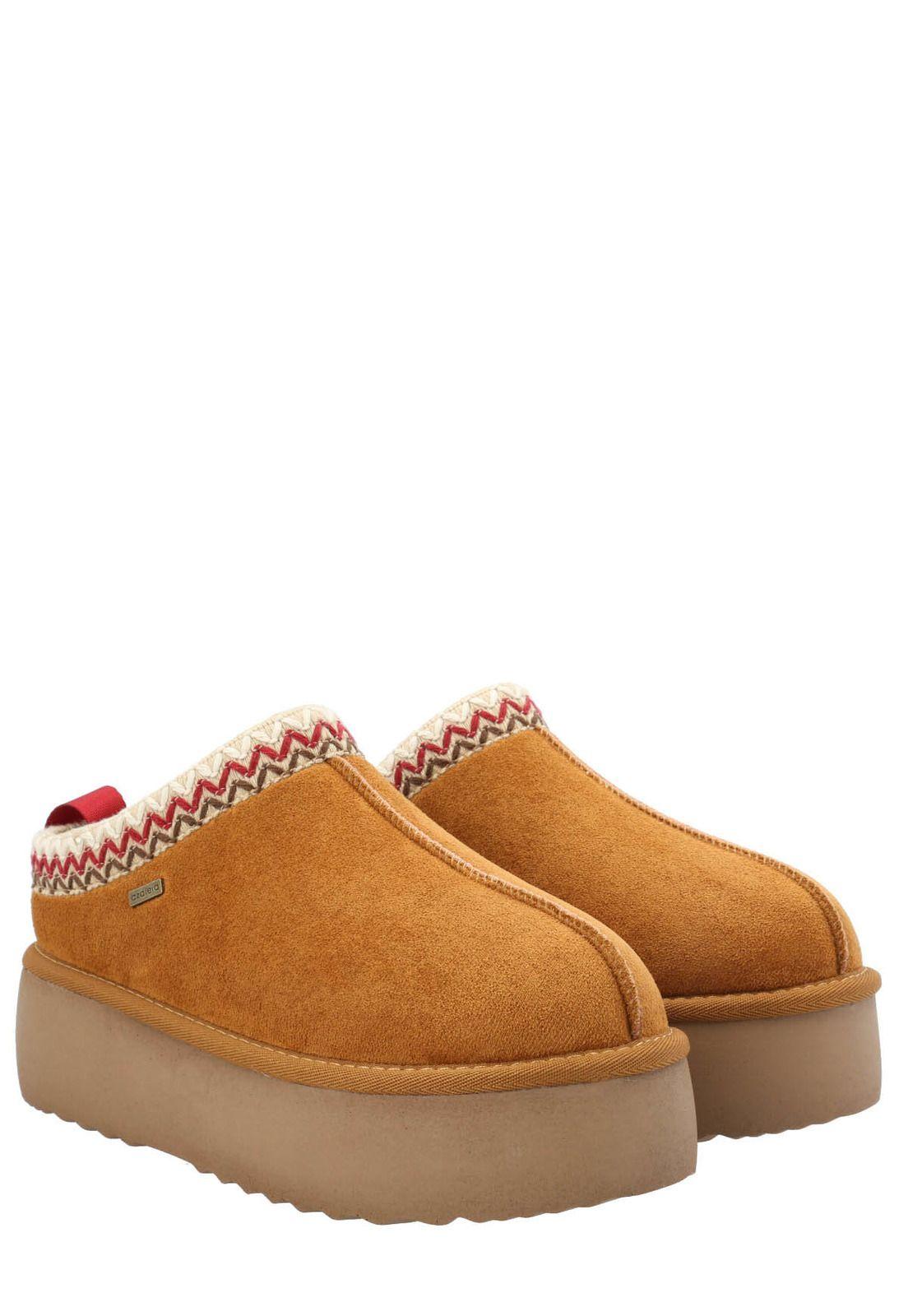 Pantufla Luton Mujer Cognac-8