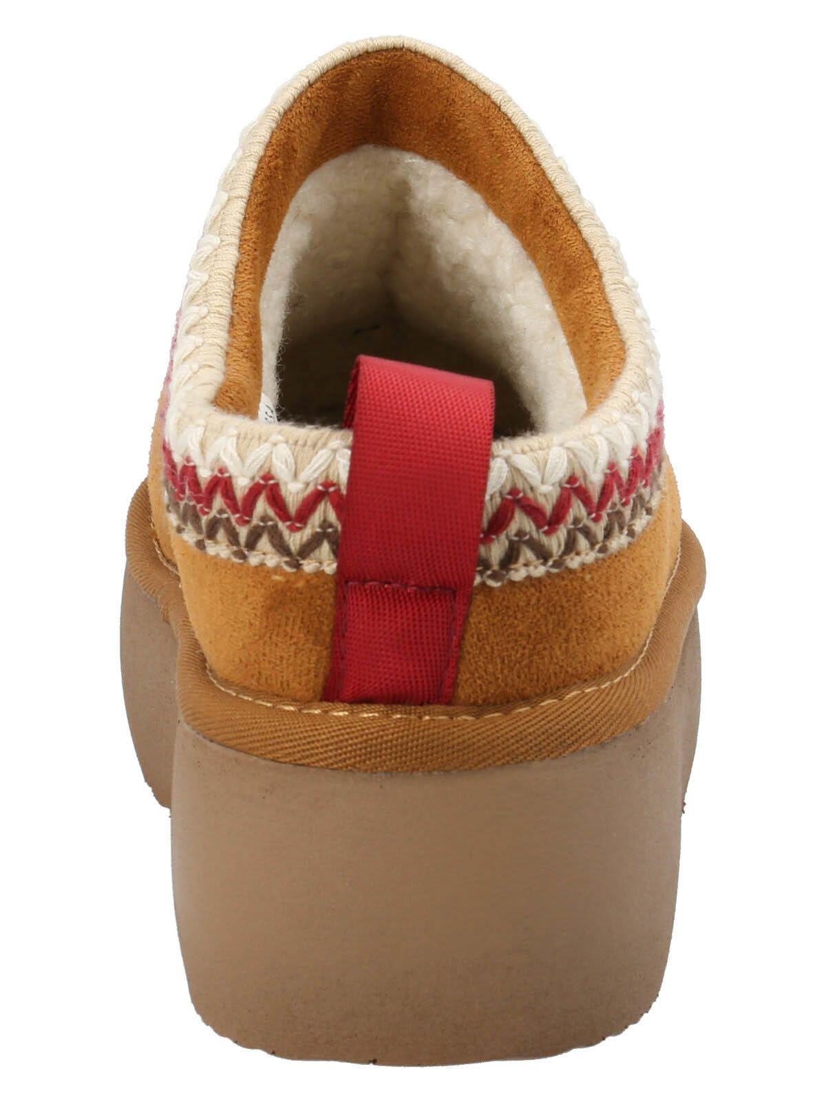 Pantufla Luton Mujer Cognac-6