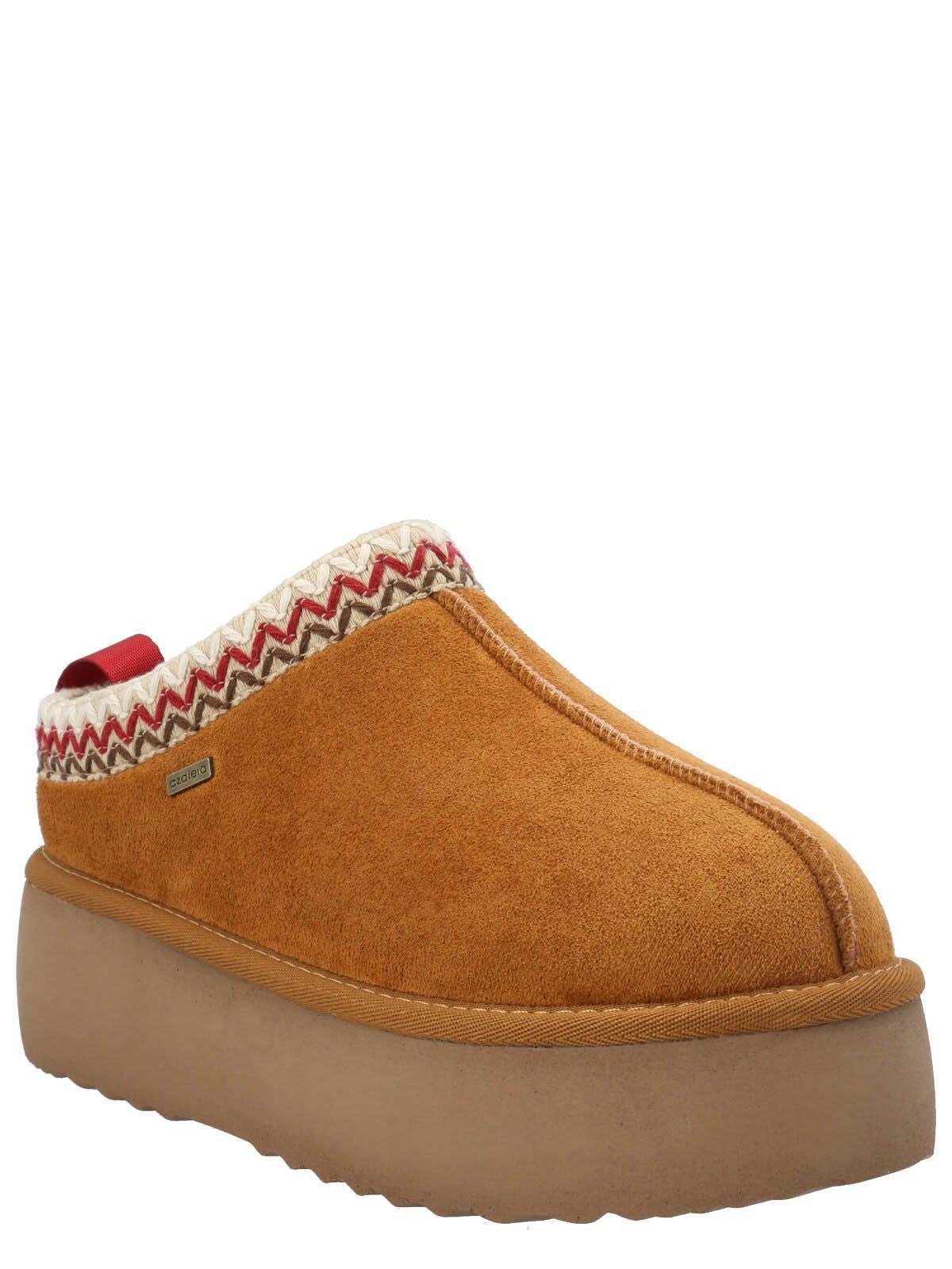 Pantufla Luton Mujer Cognac-0