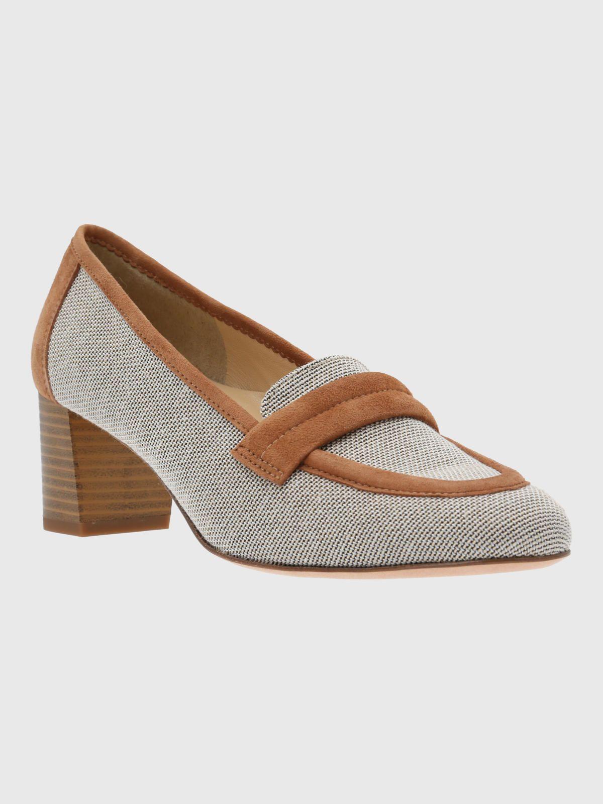 Zapato Brunate Mujer Cuero Lazzaro Café-0