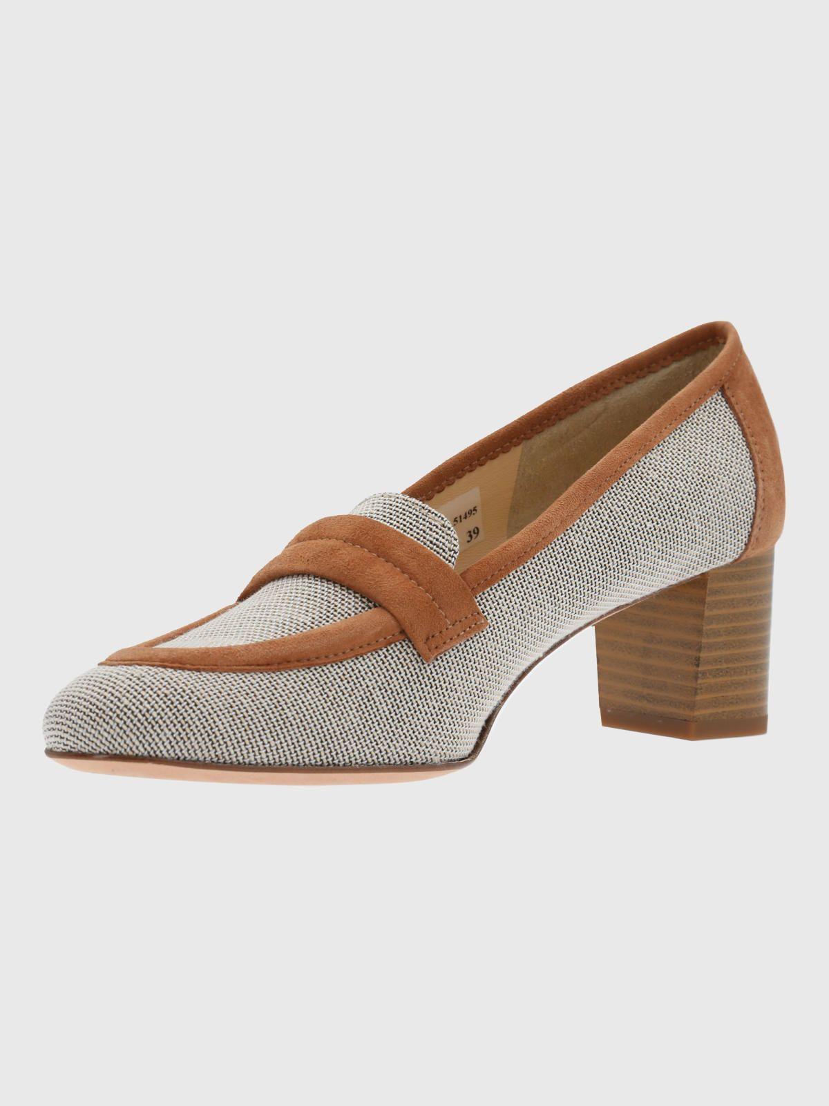 Zapato Brunate Mujer Cuero Lazzaro Café-4