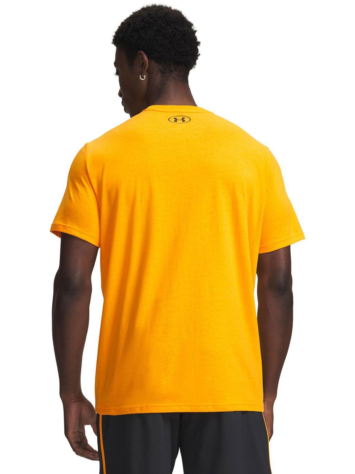Polera M/C UA Project Rock Greatness Amarillo Hombre-1