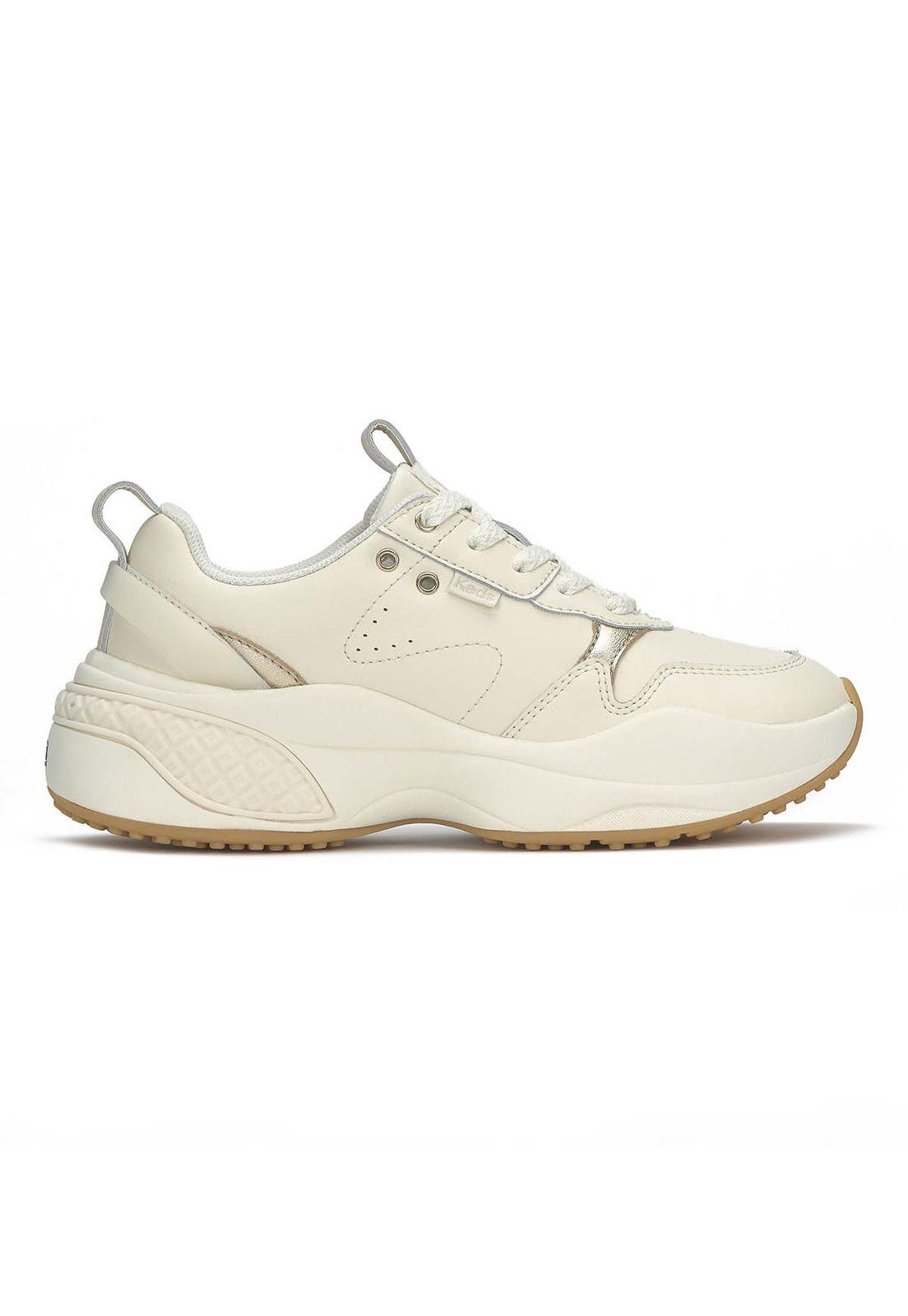 Zapatilla Cuero Mujer Comfort Blanco-0