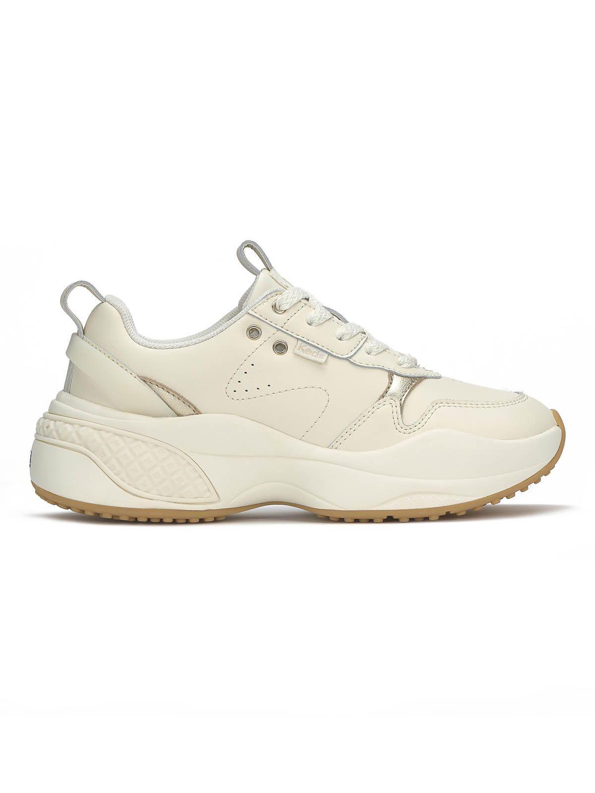 Zapatilla Cuero Mujer Comfort Blanco-0