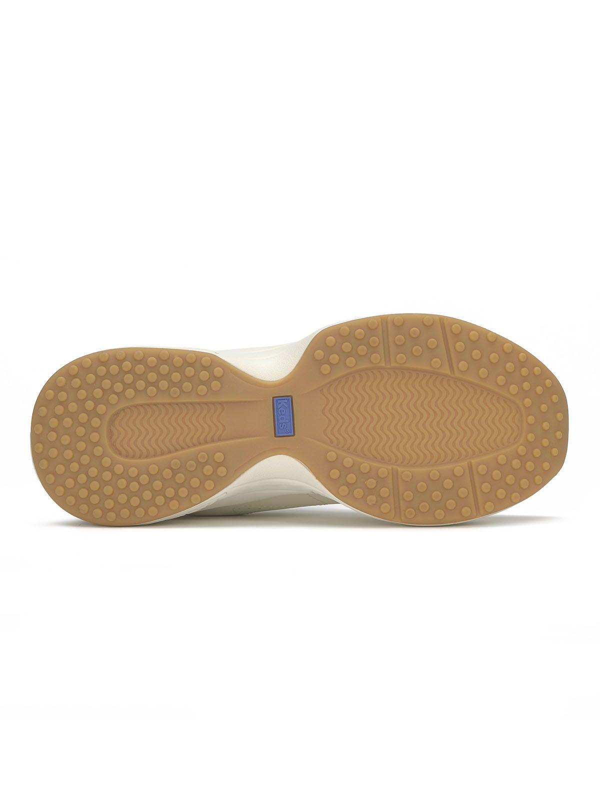 Zapatilla Cuero Mujer Comfort Blanco-5