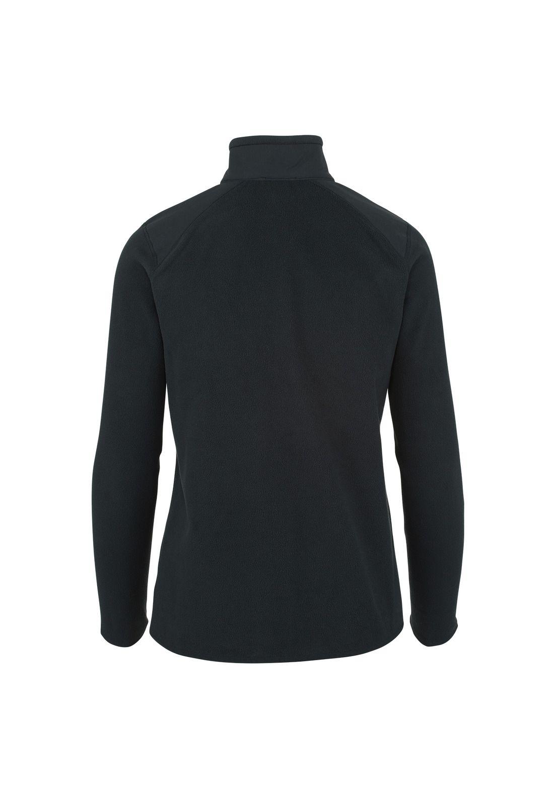 Polar Mujer Tr Polar Flc Qtr Zip Negro-1