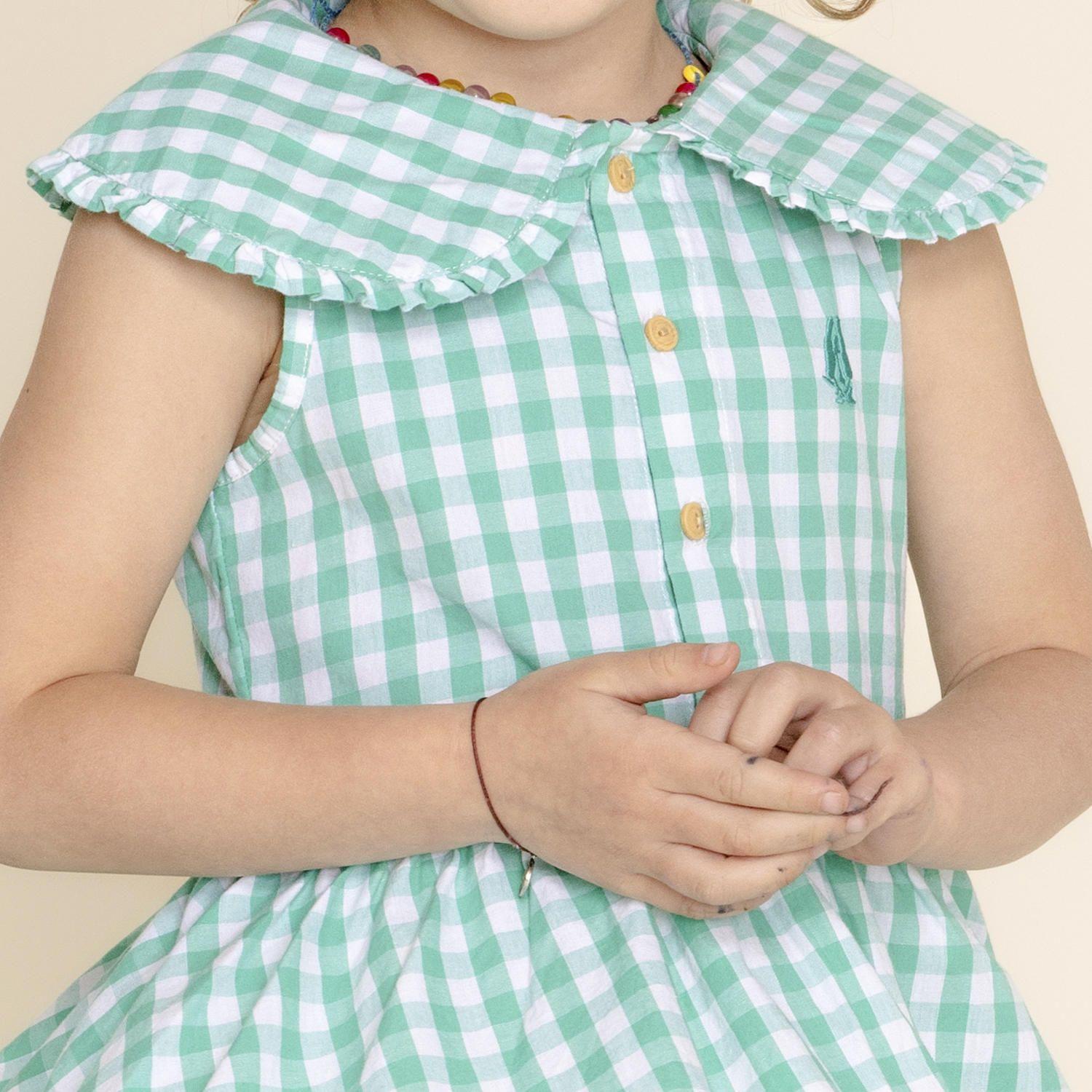 Vestido Niña Akari (8-16) Verde-3