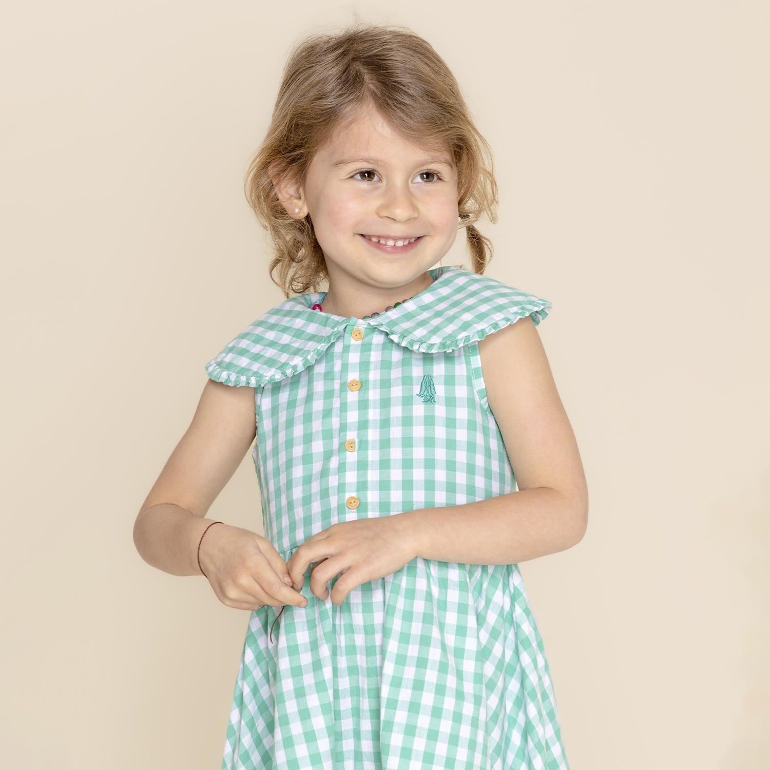 Vestido Niña Akari (8-16) Verde-4