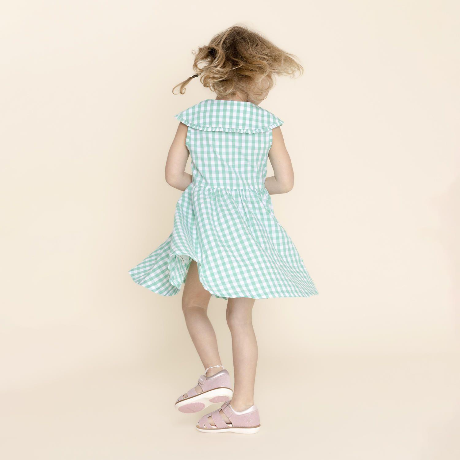 Vestido Niña Akari (8-16) Verde-5