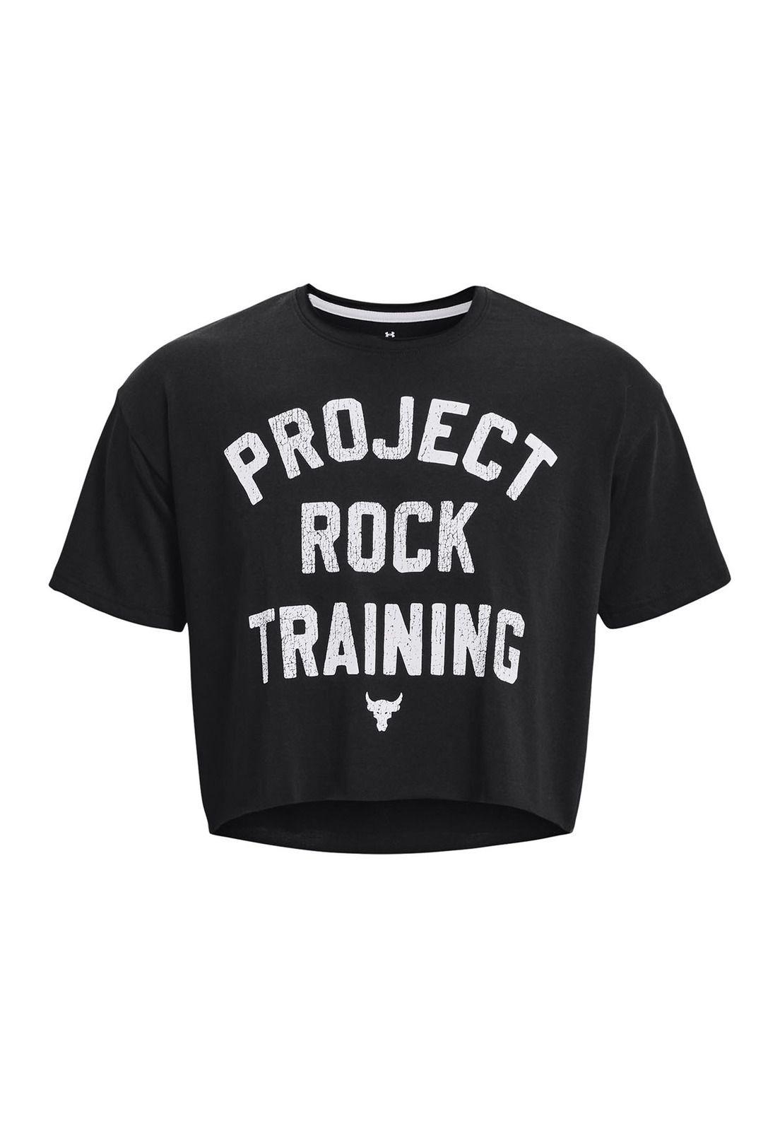 Polera manga corta PjtRock hombre Negro-0