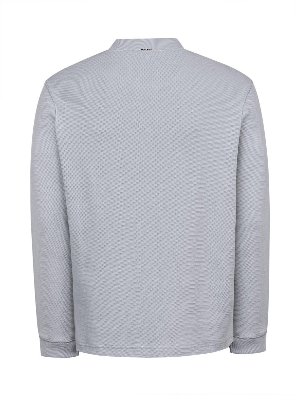 Polera Algodón Hombre Grain Gris-1