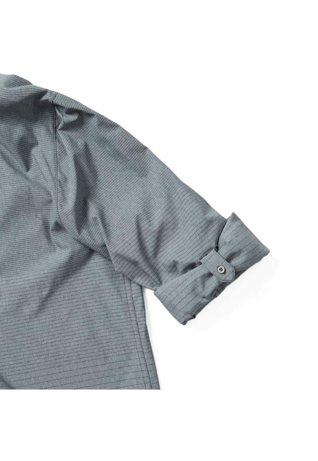 Camisa Hombre M/L Sanford Ls Button-Down Gris-2