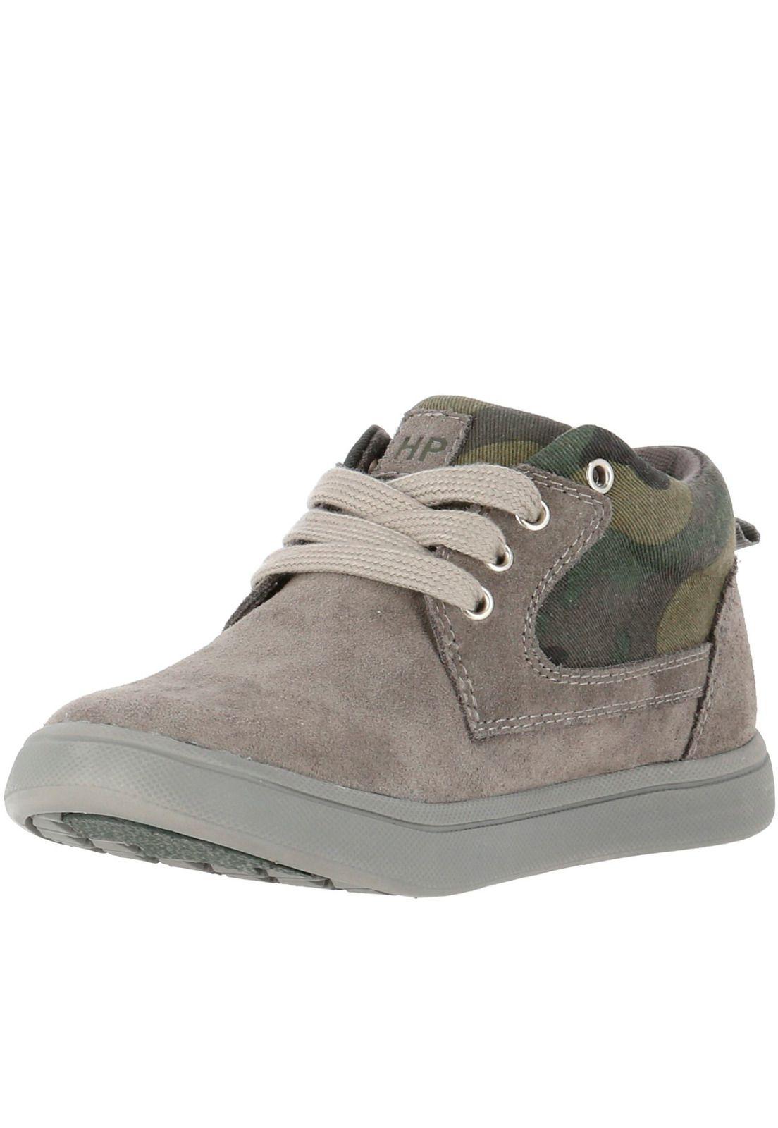 Zapatilla C/Cana Cuero Boston Gris-1