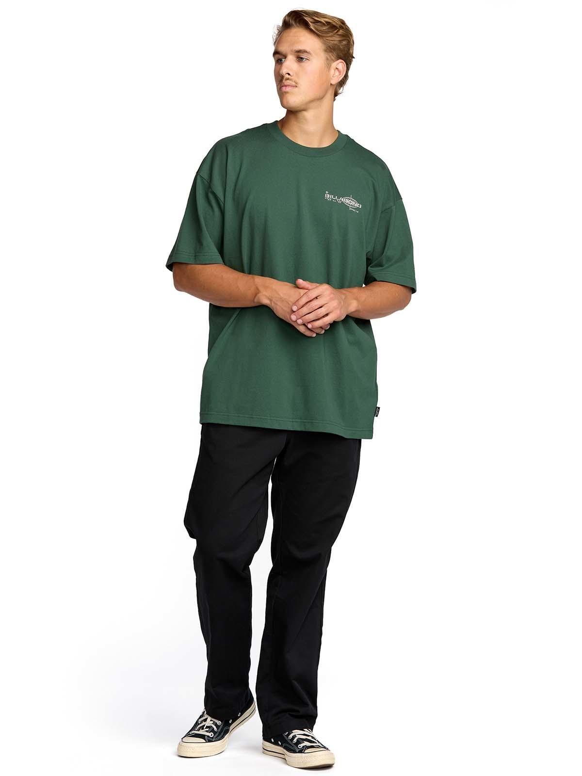 Polera m/c Hombre Spec Verde-7