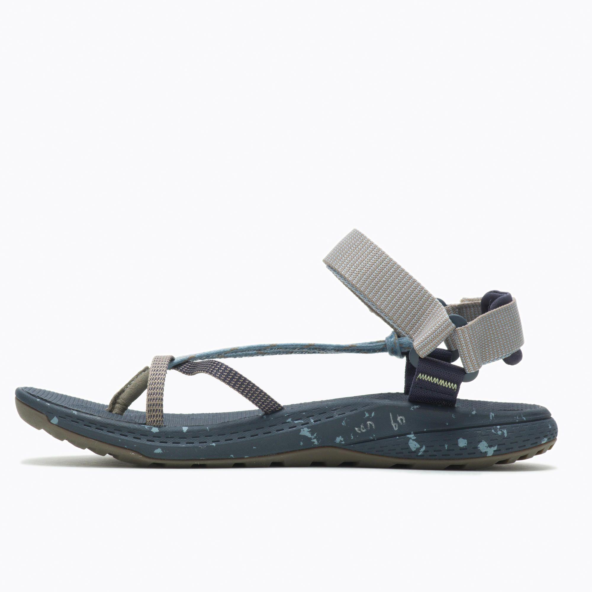 Sandalia Mujer Bravada Cord Wrap Azul Marino-3