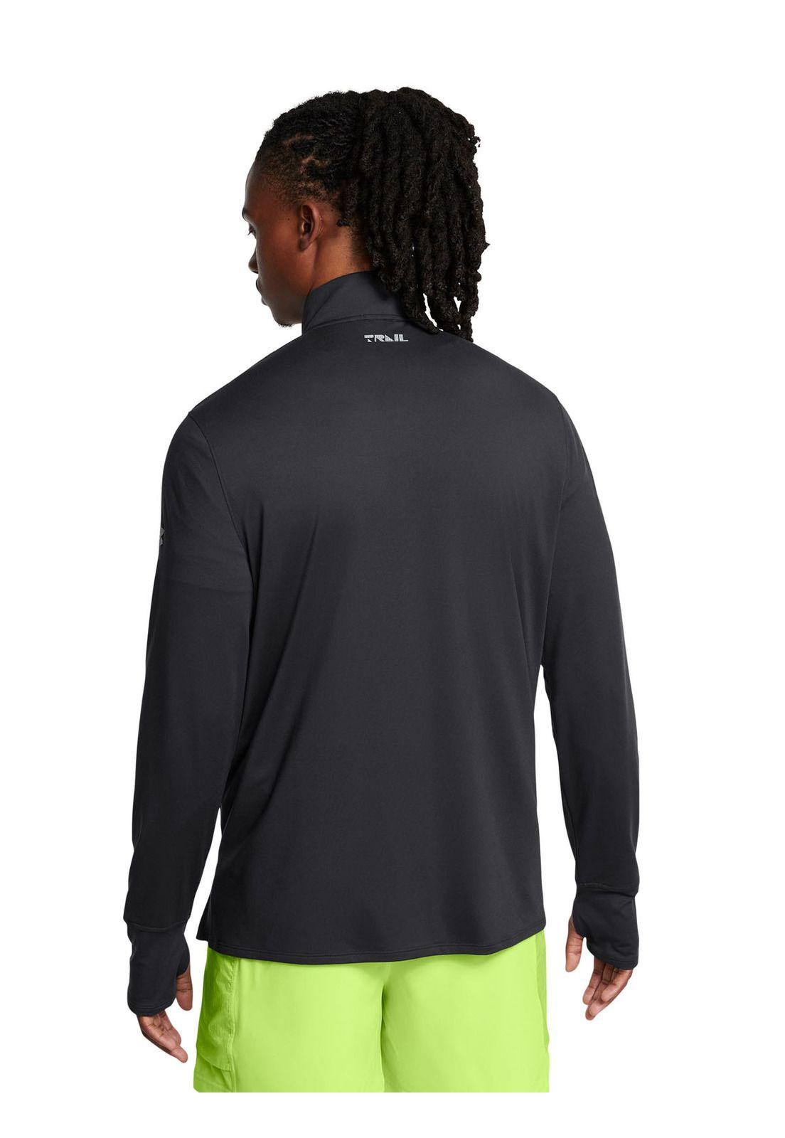 Polerón UA Launch Trail para hombre Gris-1