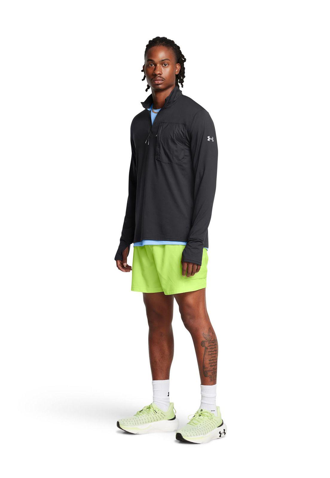 Polerón UA Launch Trail para hombre Gris-3