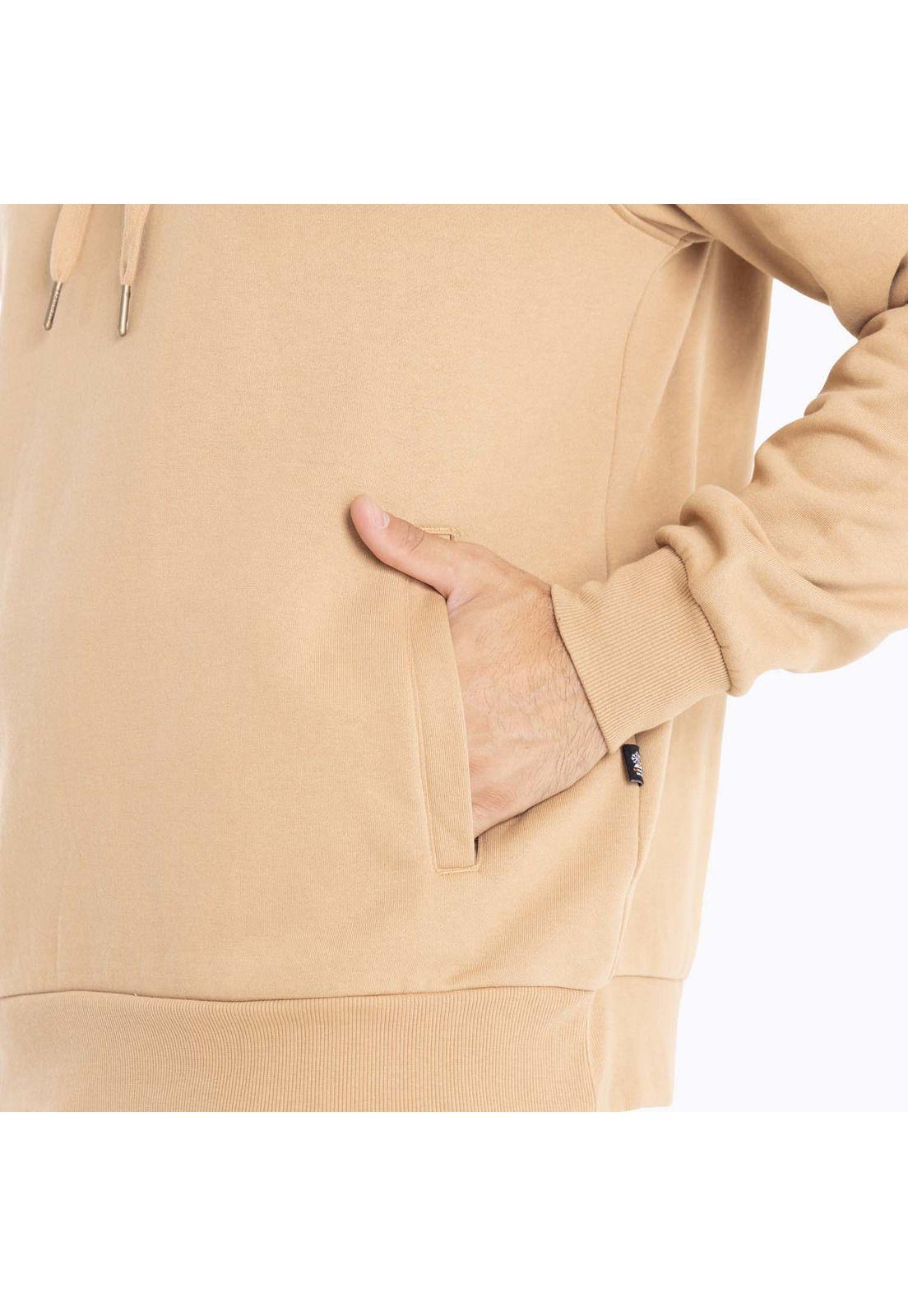 Poleron Hombre Full Zipper Caqui Merrell-6