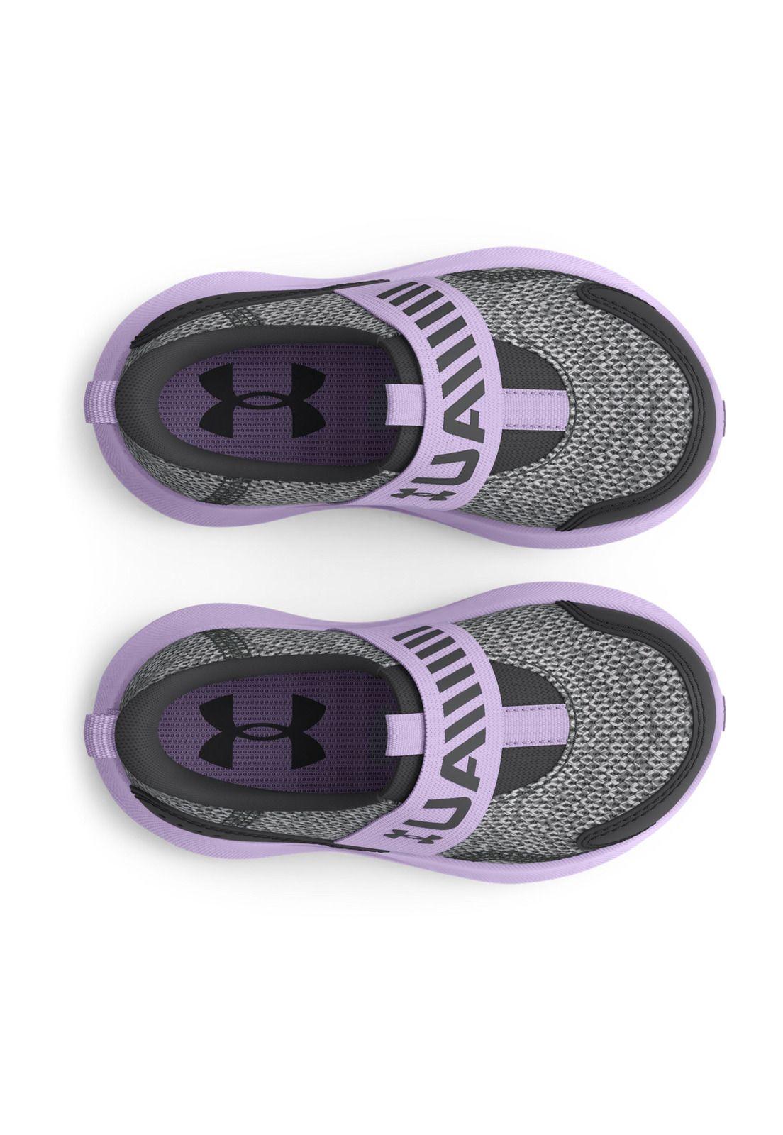 Zapatilla runSURGE 3 niña Gris-4