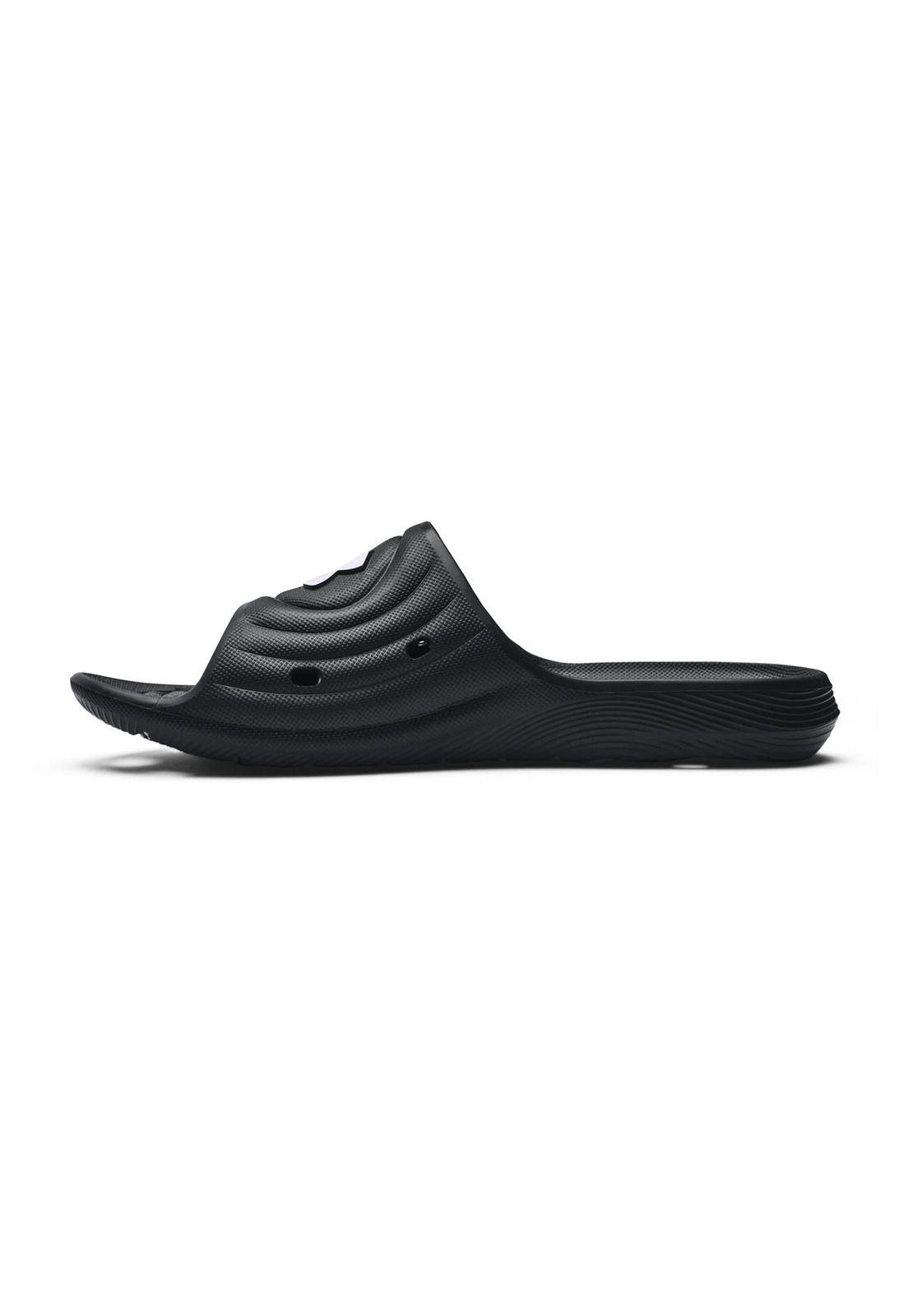 Sandalias UA Locker IV para hombre Negro-1