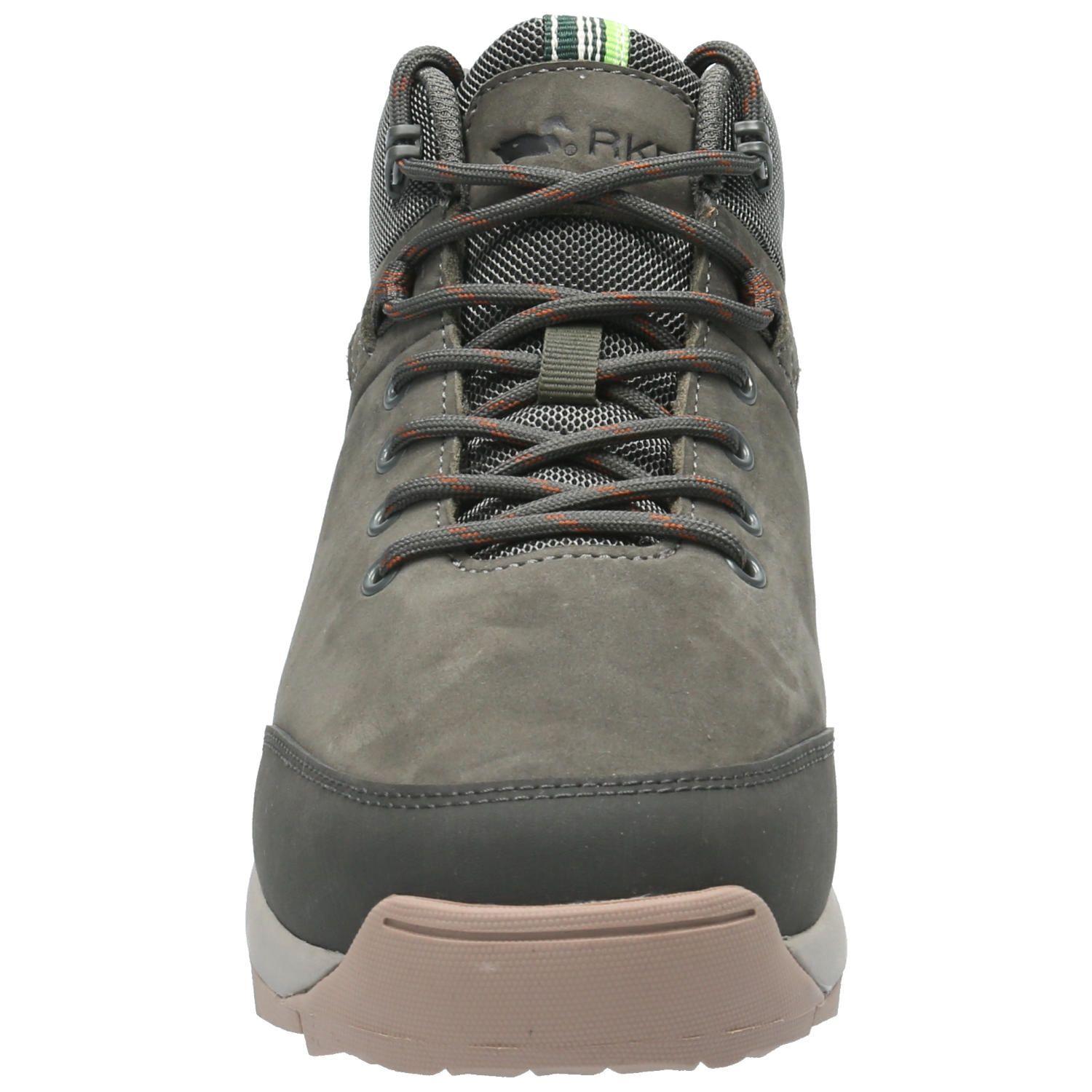 Botín Cuero Hombre Egger Gris Oscuro-3