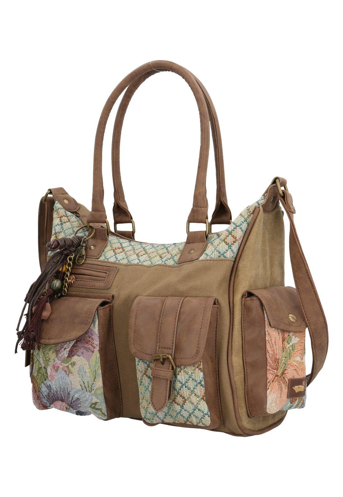 Cartera Camel Rossi Hobo Mujer-1