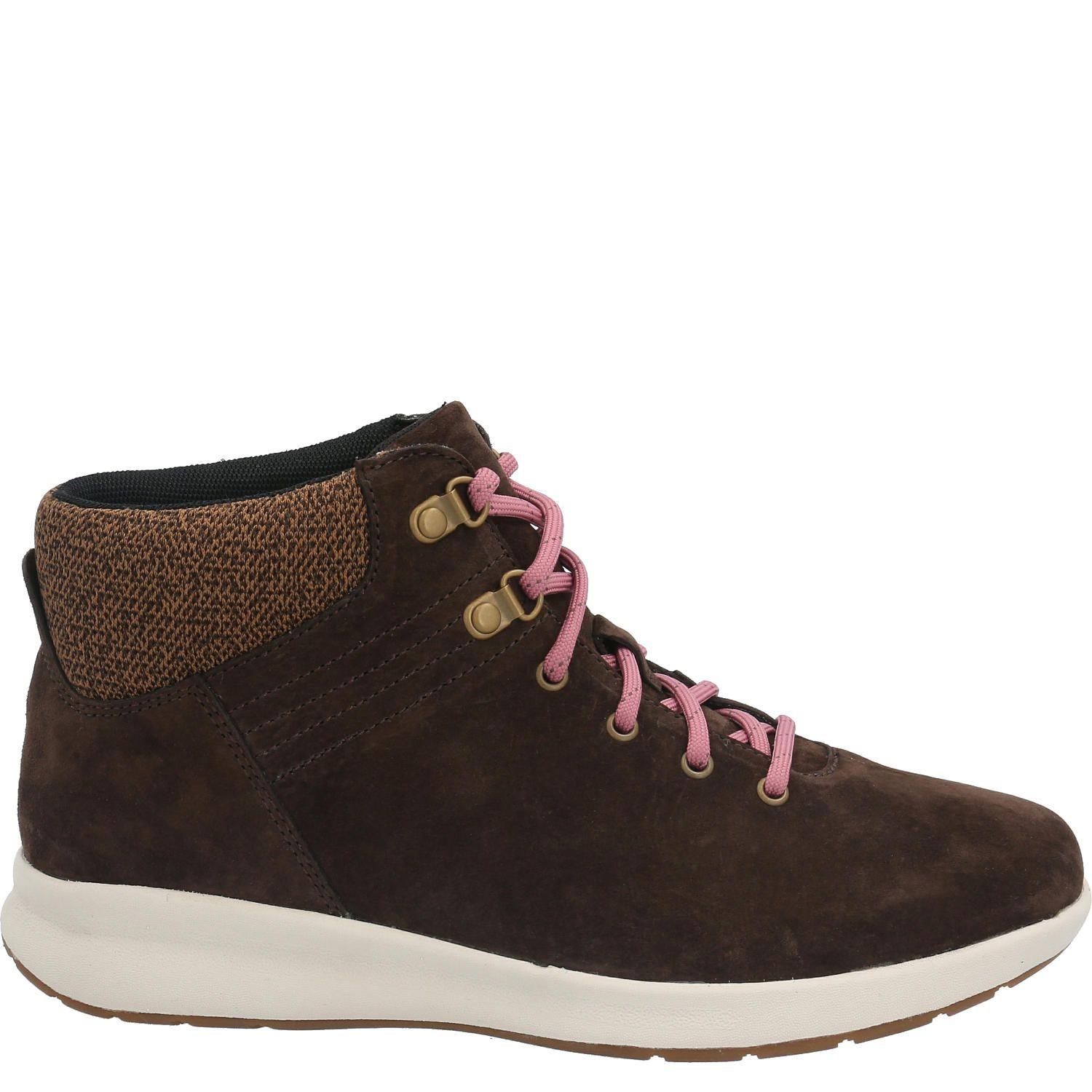 Zapatilla Cuero Mujer Spinal Lace B Choco-1