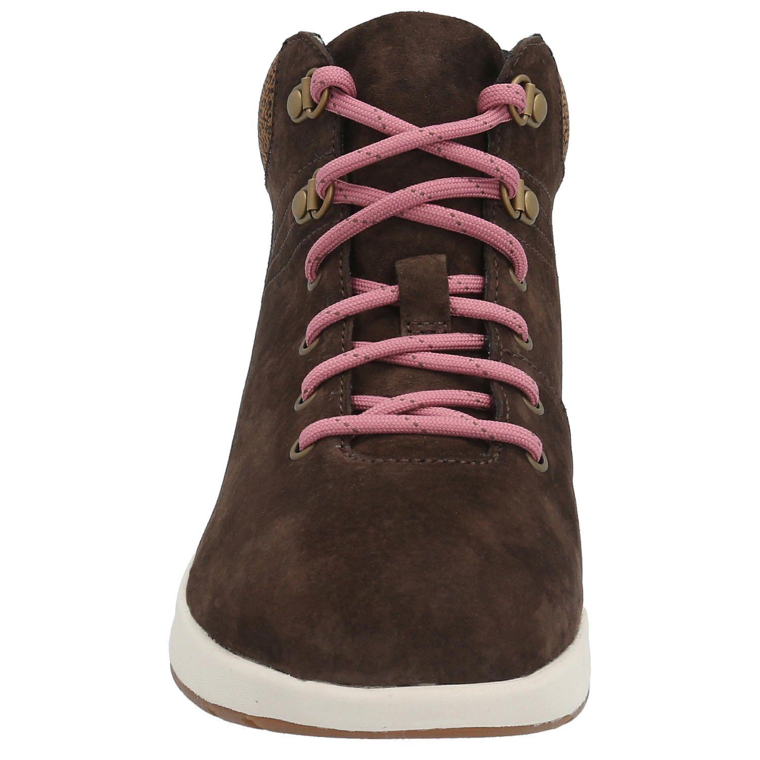 Zapatilla Cuero Mujer Spinal Lace B Choco-2