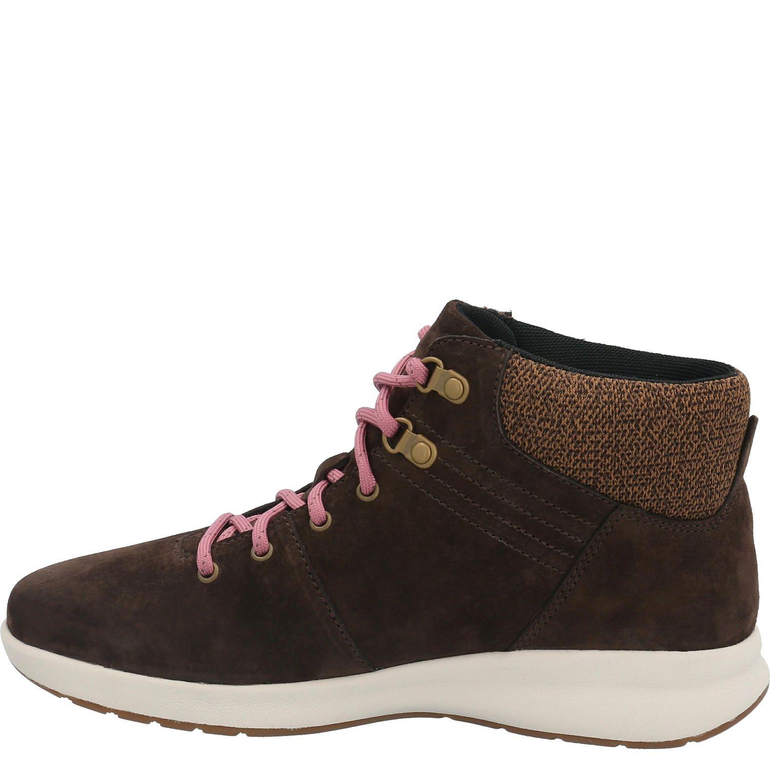 Zapatilla Cuero Mujer Spinal Lace B Choco-4