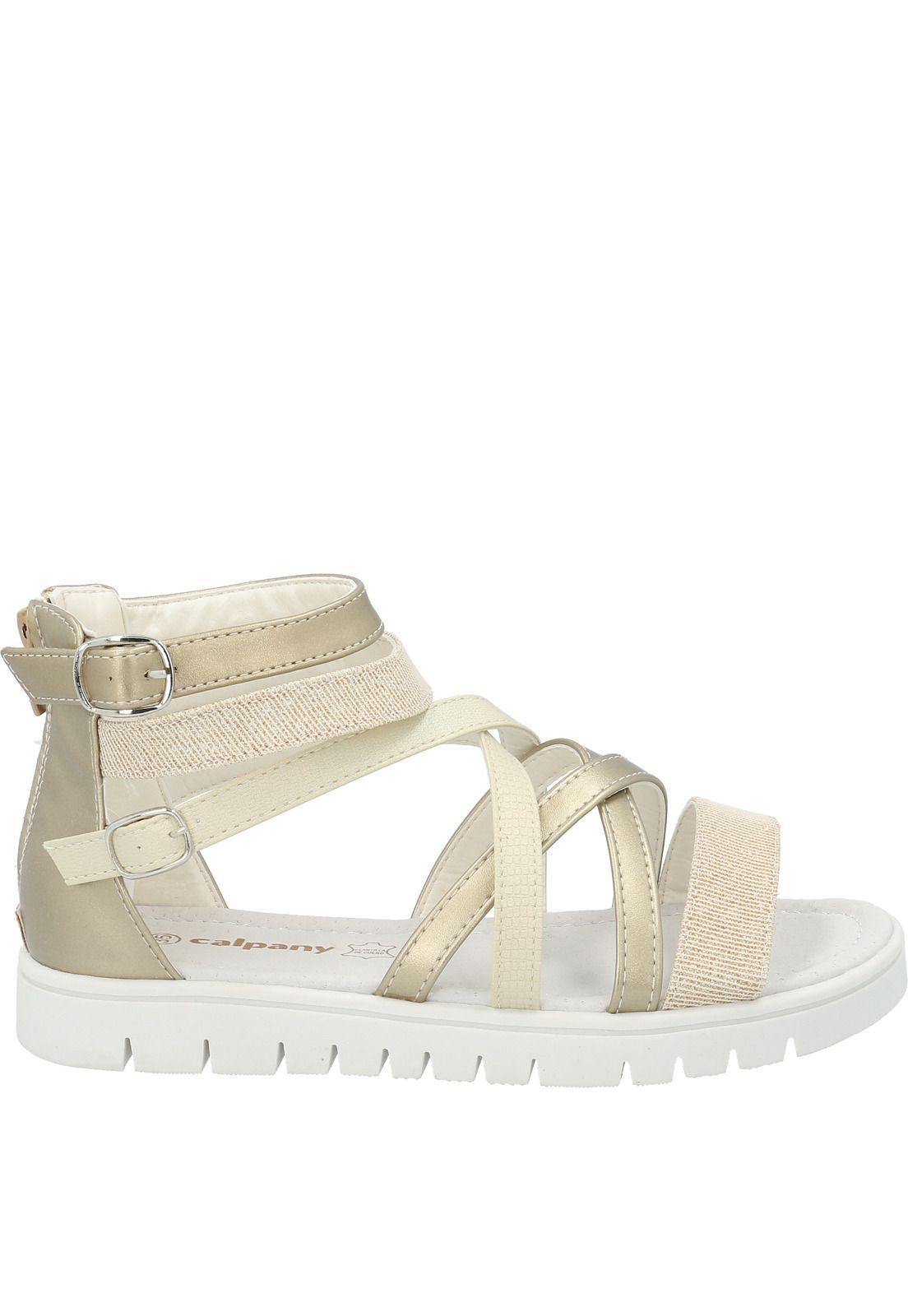 Sandalia Niña Azucena Dorado (30 - 35)-1