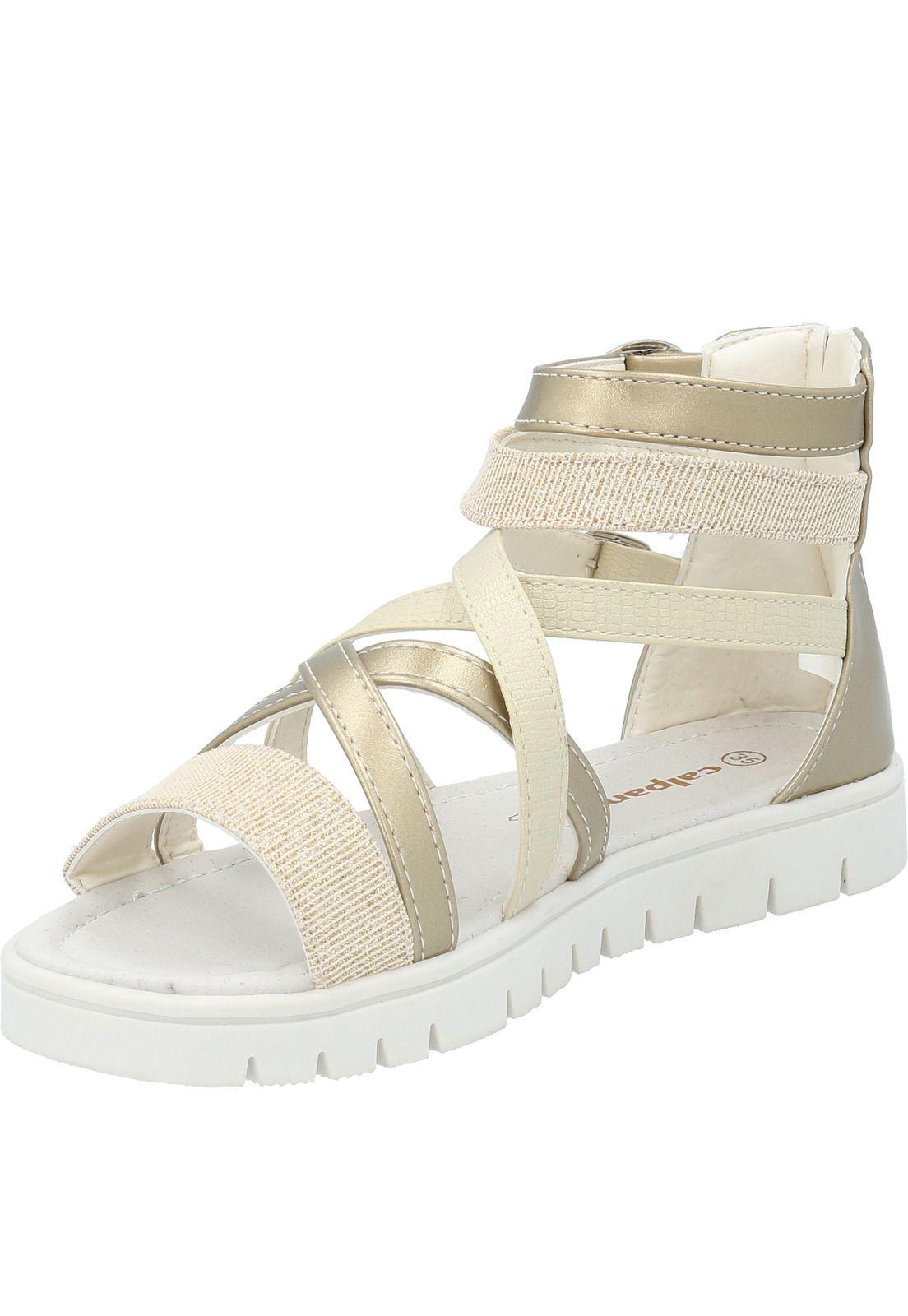 Sandalia Niña Azucena Dorado (30 - 35)-3