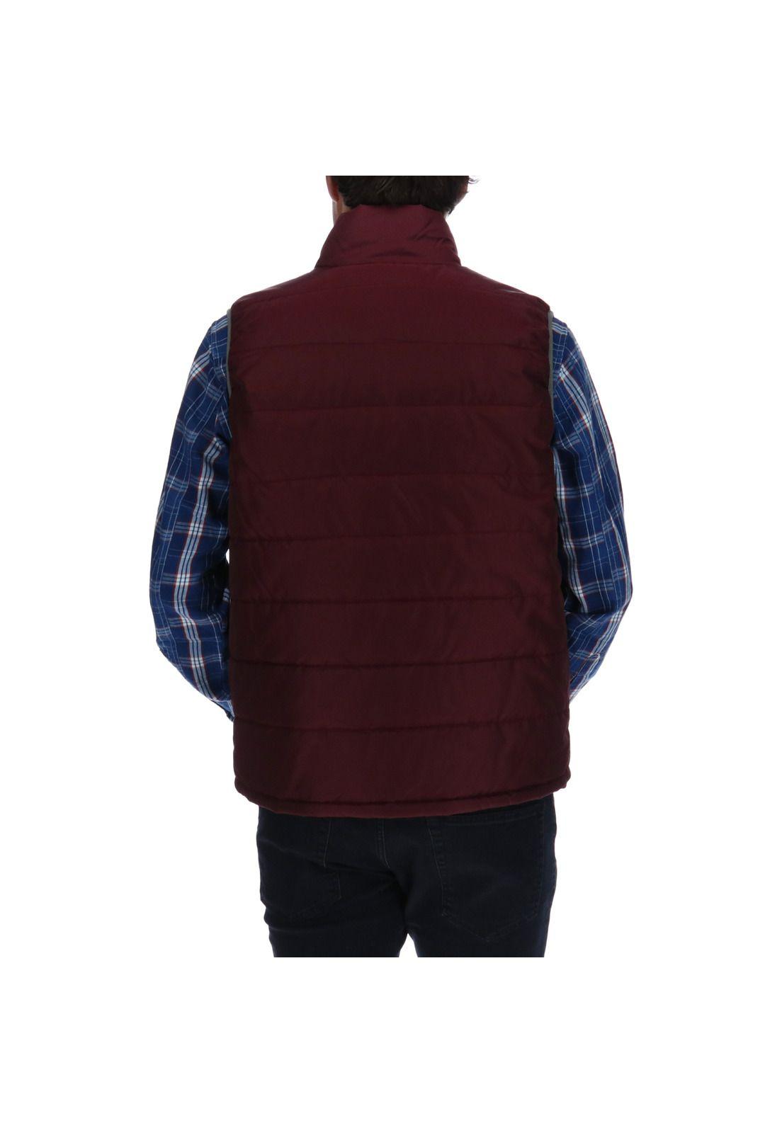 Parka Sin Mangas Foundation Insulated Burdeo-2