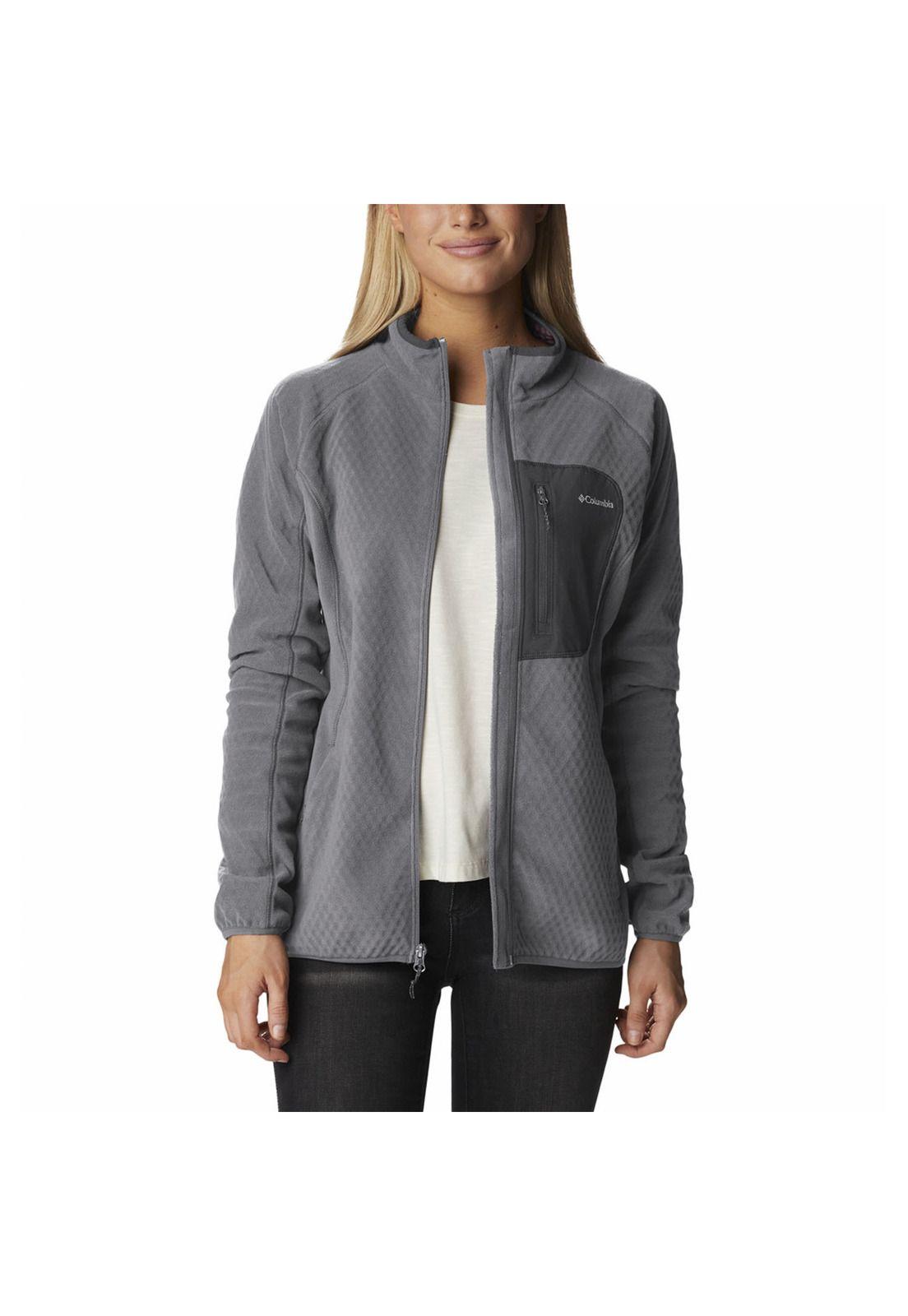 Parka Mujer Outdoor T Full Zip Gris-4