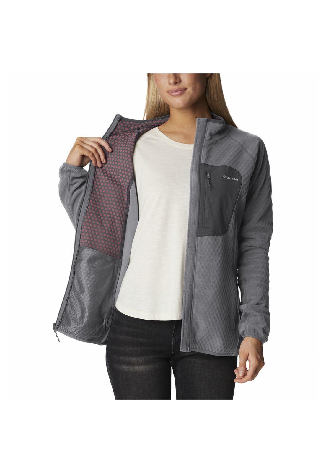 Parka Mujer Outdoor T Full Zip Gris-5